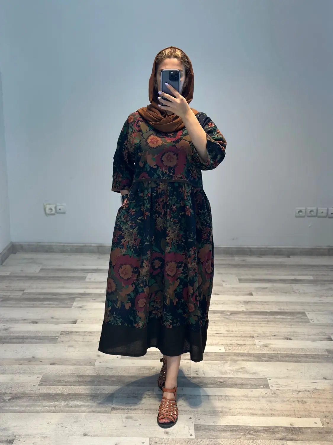 پیراهن مانتویی سارینا