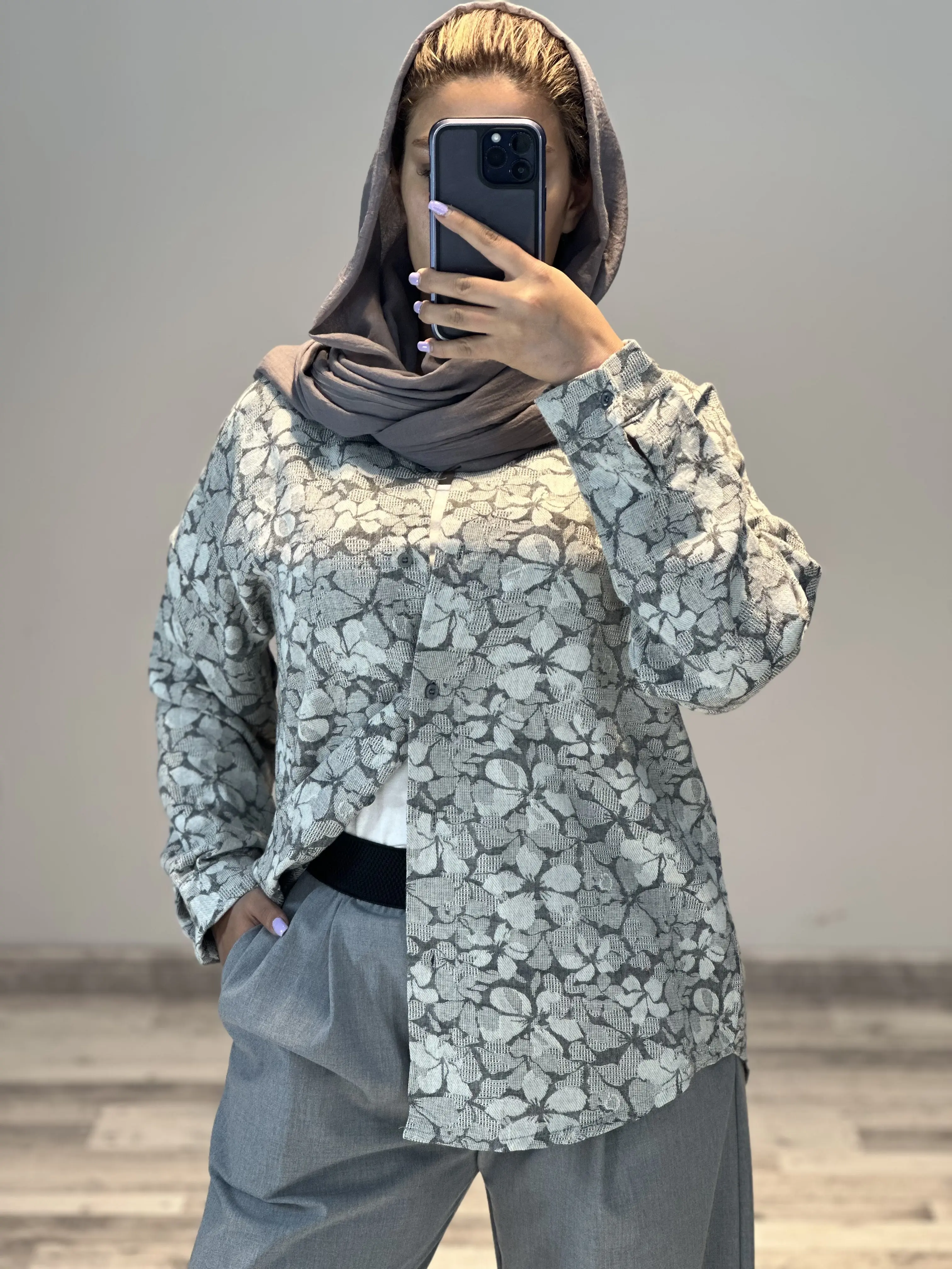 بلوز کنفی شمیم 3 کد 815