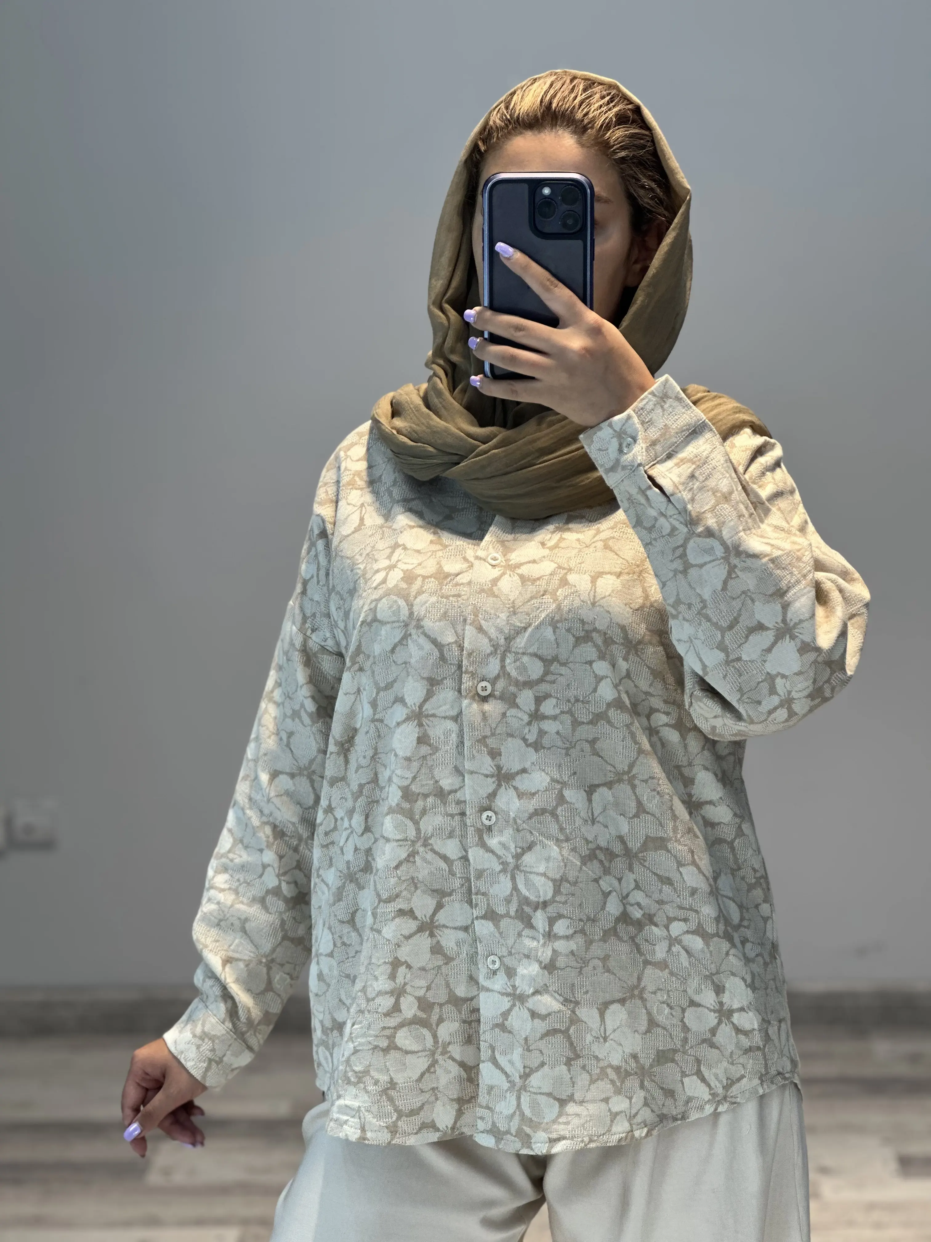 بلوز کنفی شمیم 3 کد 815