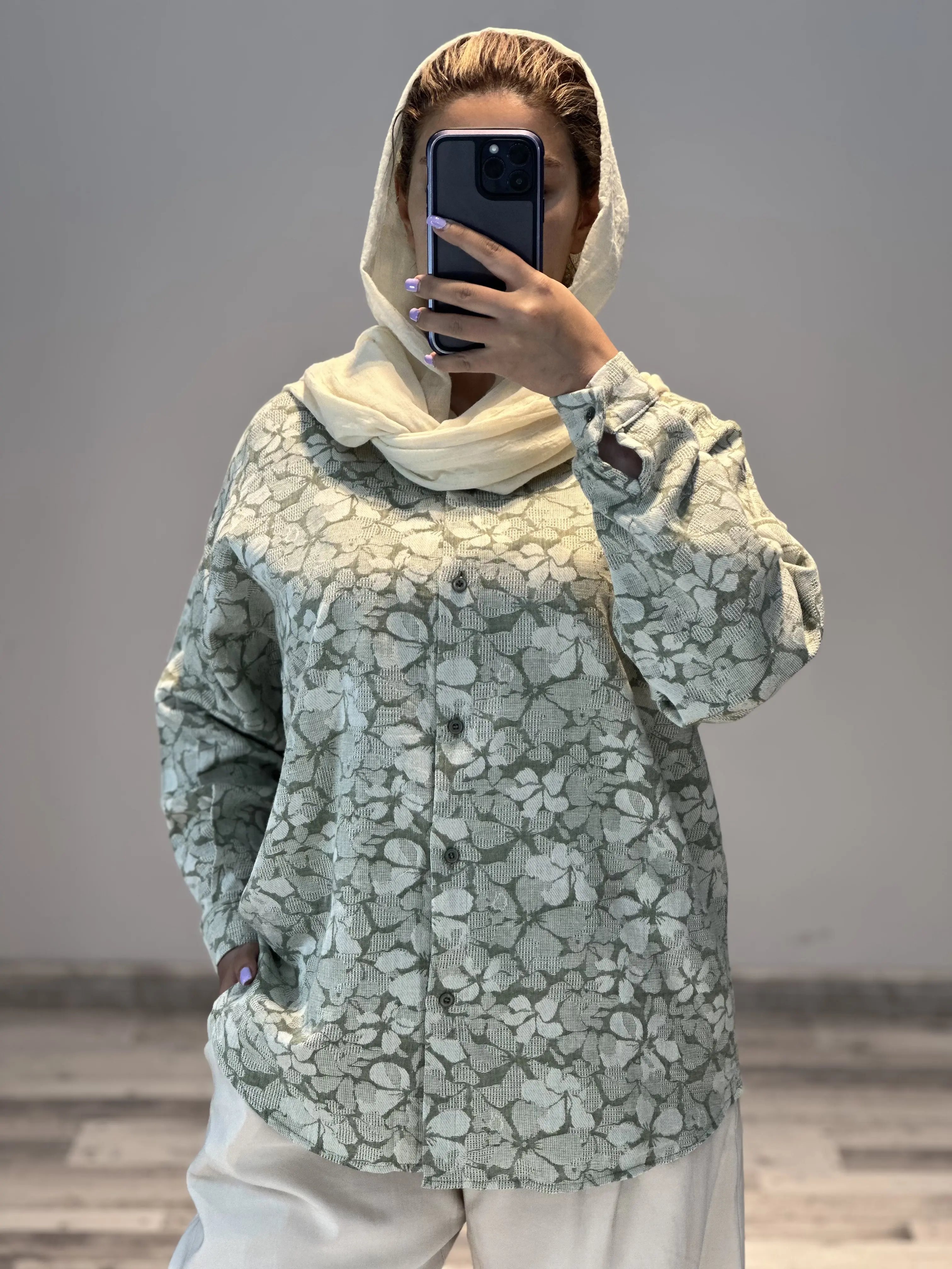 بلوز کنفی شمیم 3 کد 815