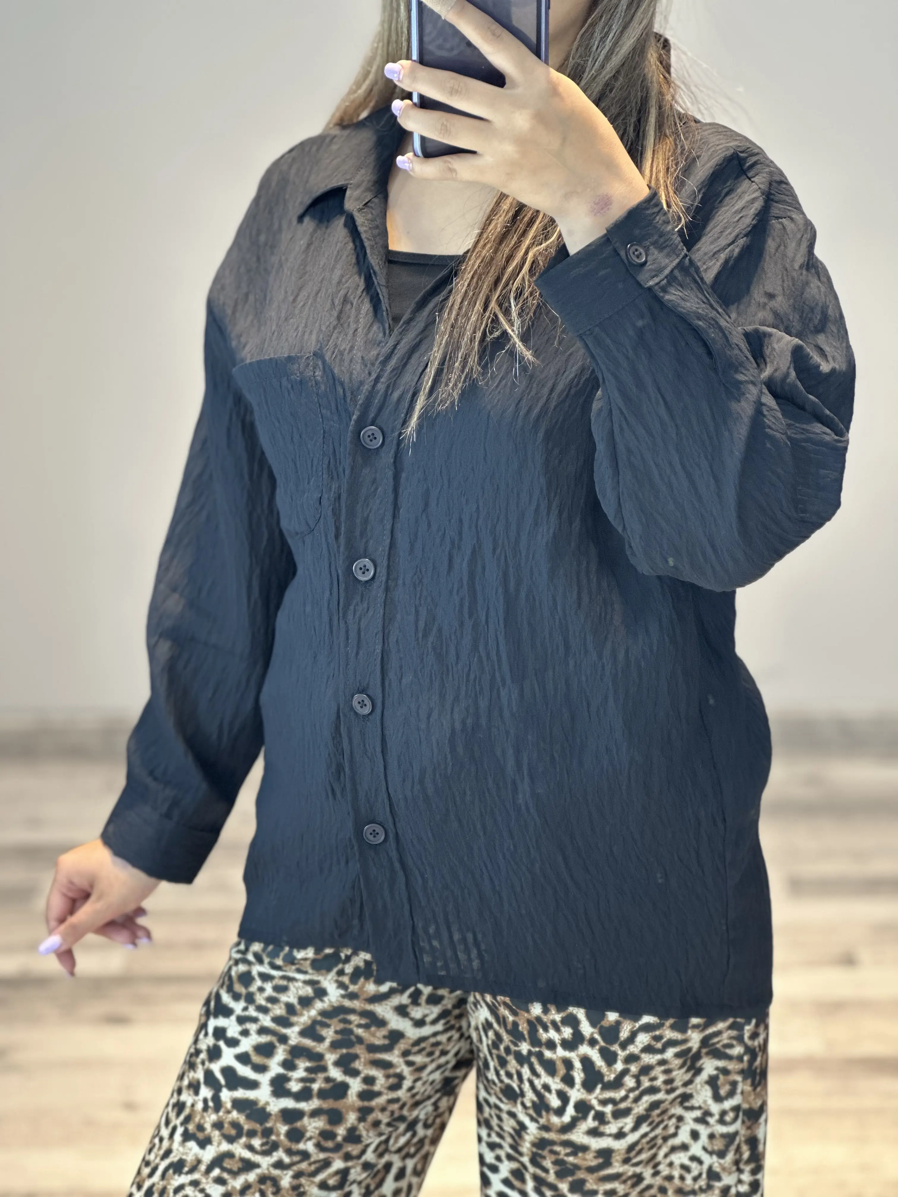 بلوز مشکی وارداتی کد 833