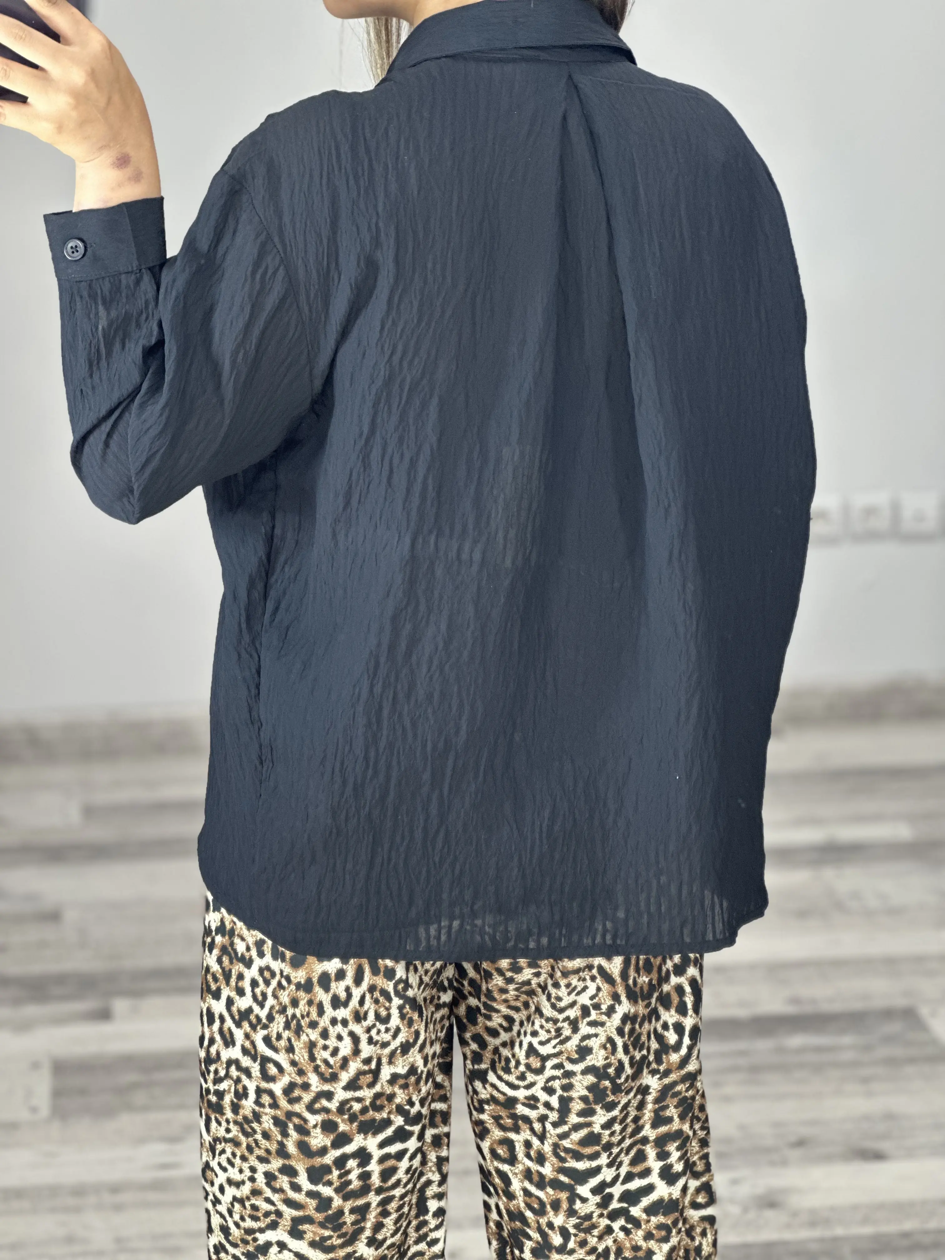 بلوز مشکی وارداتی کد 833