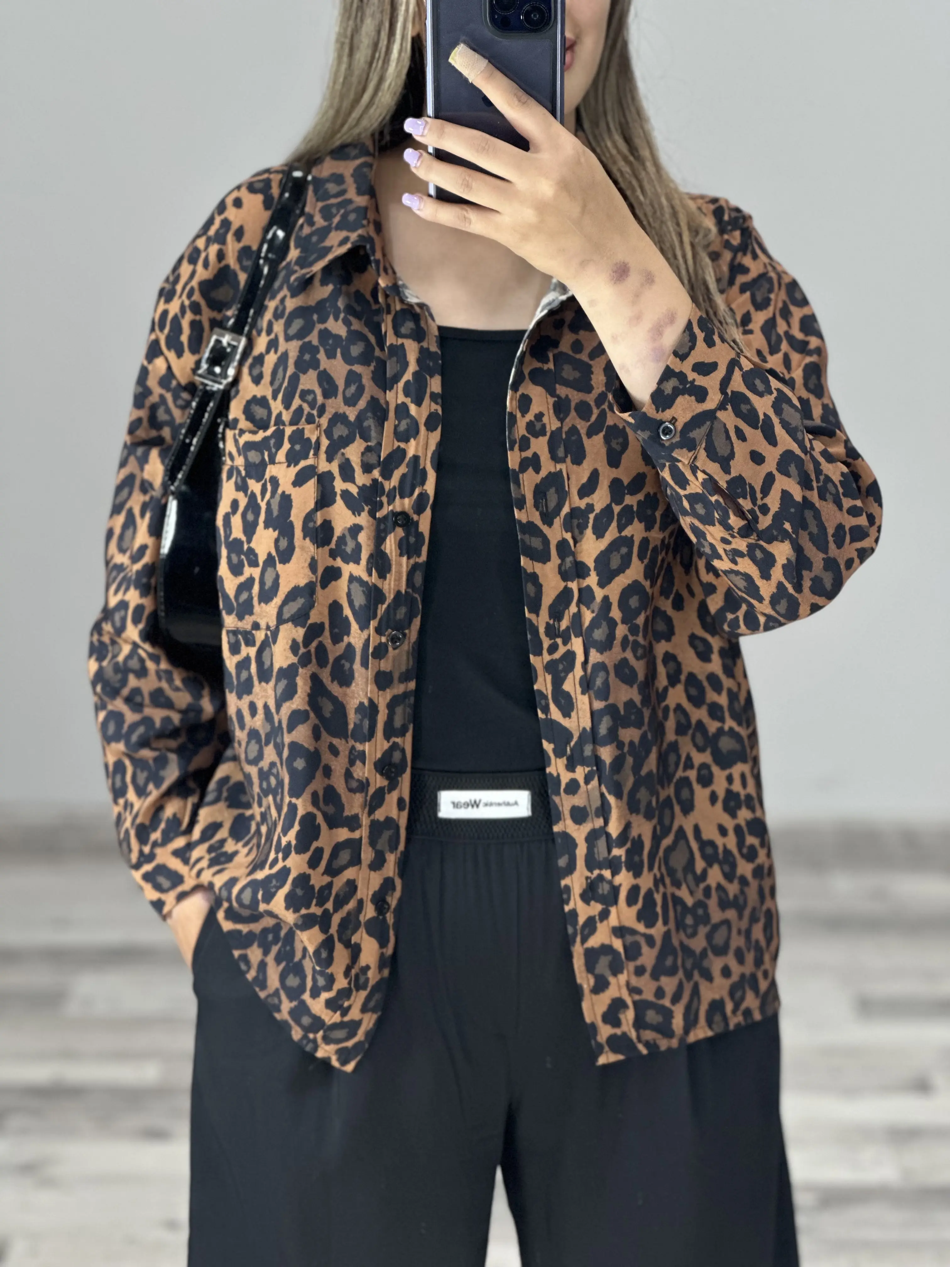 بلوز پلنگی کد 828