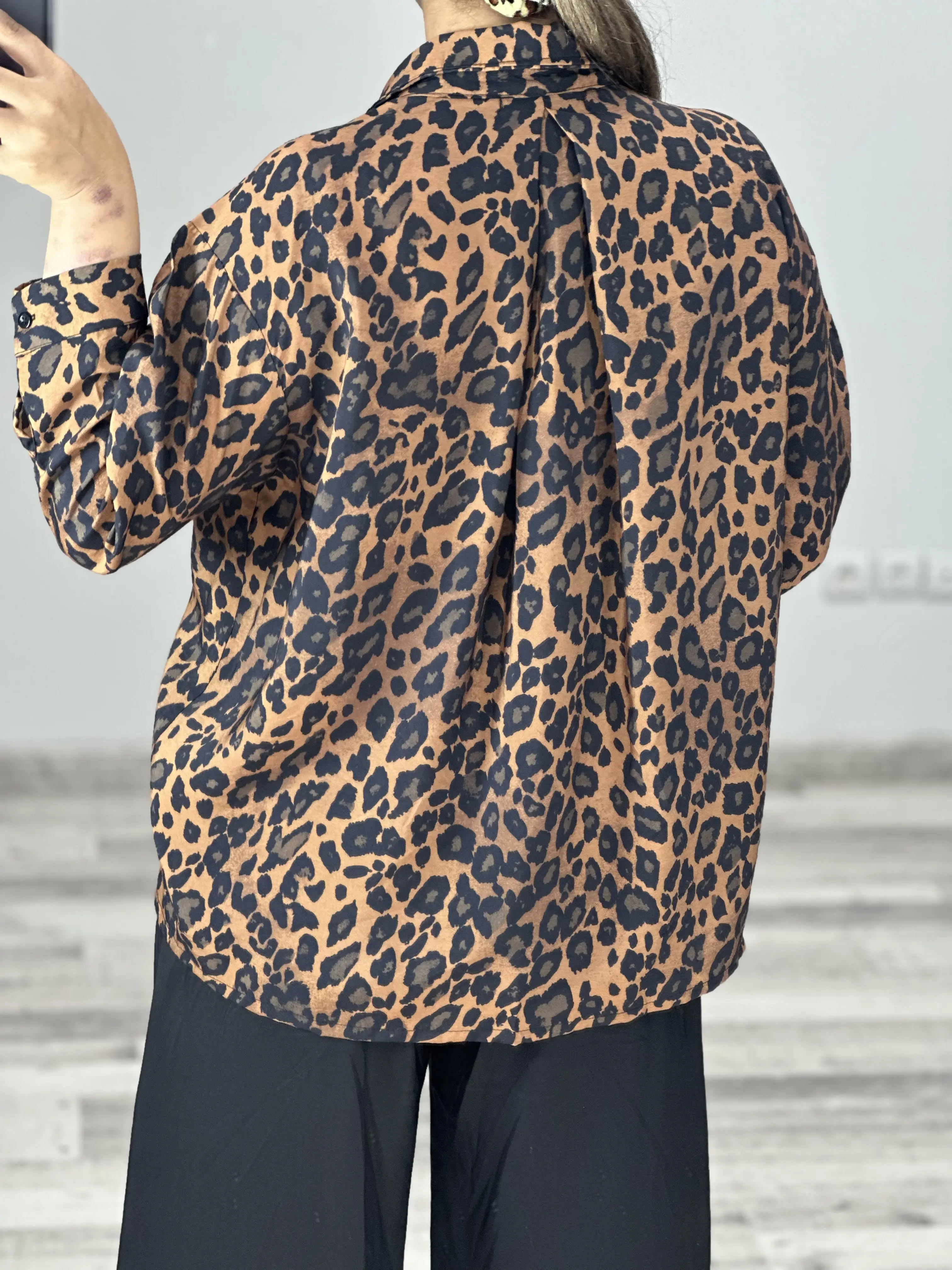 بلوز پلنگی کد 828