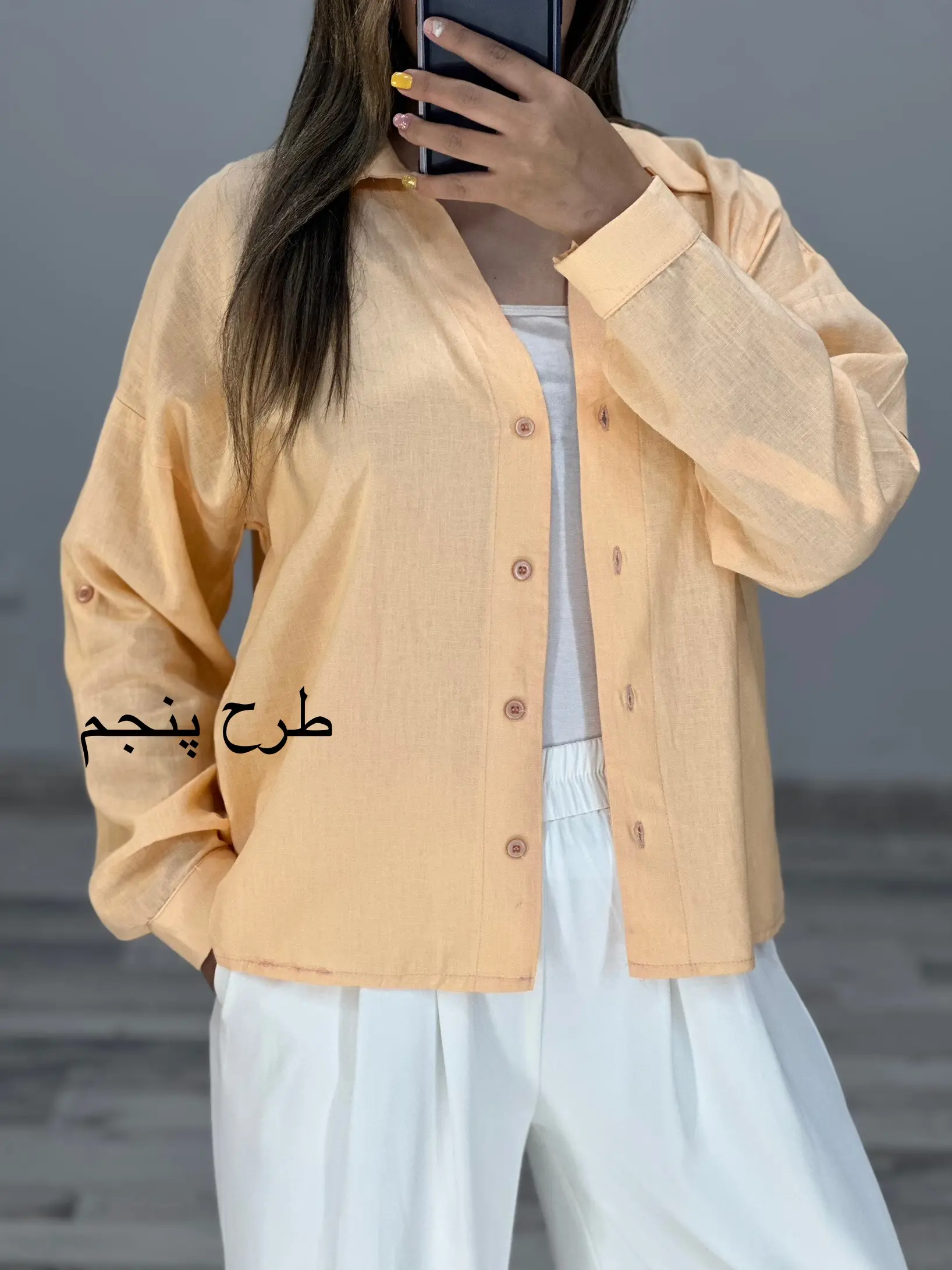 کراپ لینن ایتالیایی کد 821