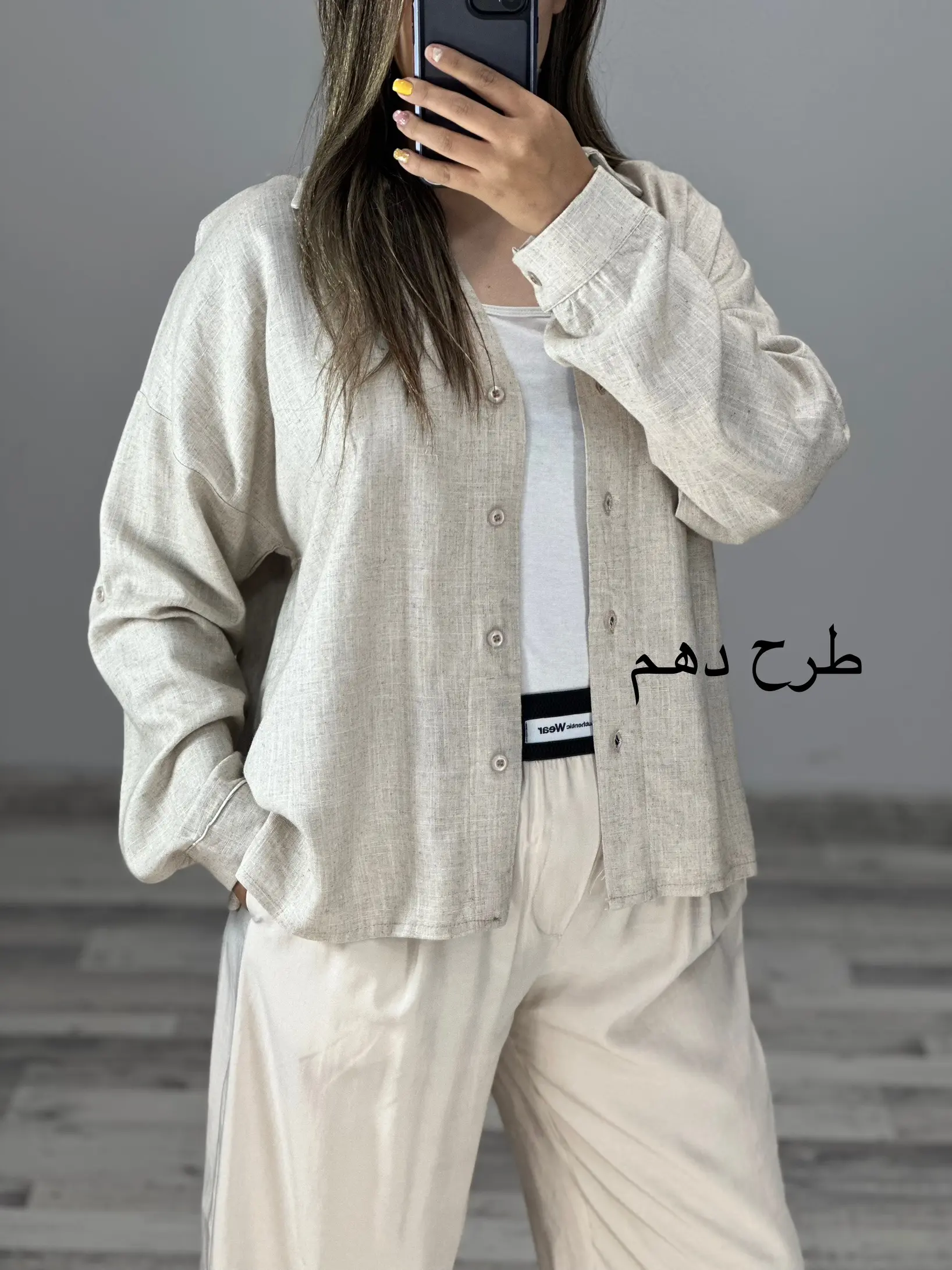 کراپ لینن ایتالیایی کد 821