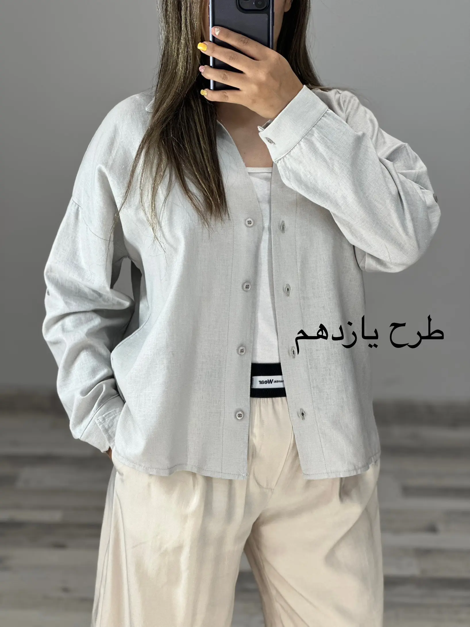 کراپ لینن ایتالیایی کد 821