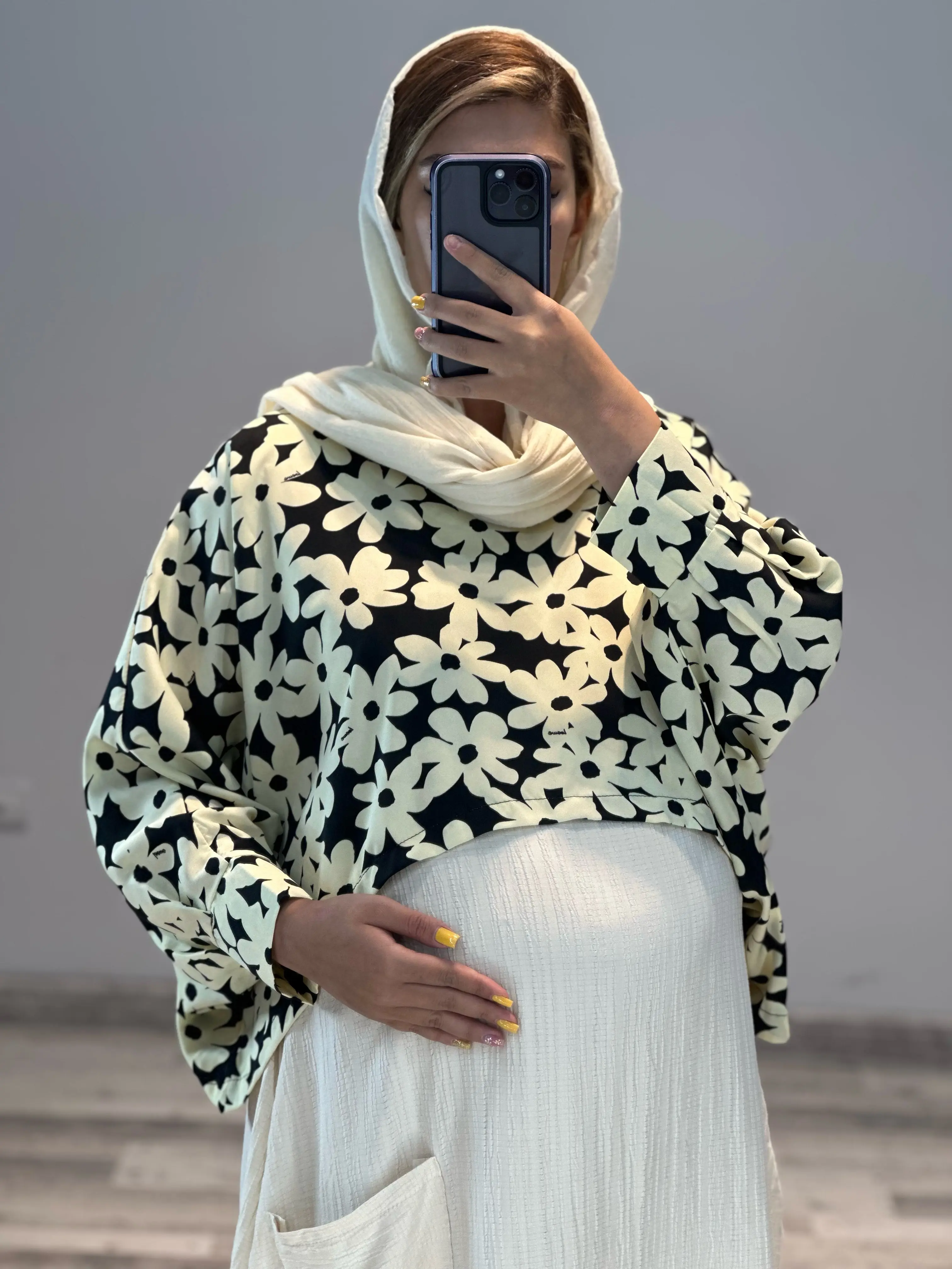 ست کراپ سارافون بارداری کیمیا کد 832