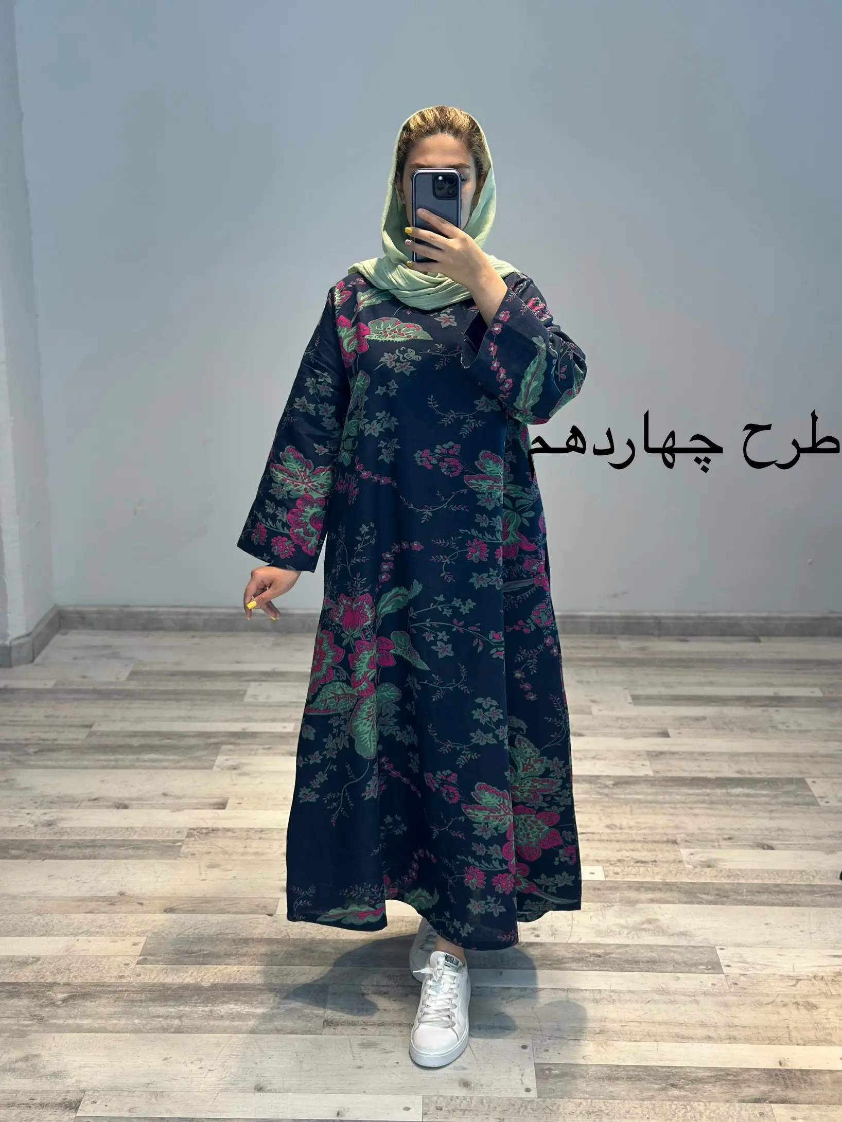 مانتو لینن طرحدار بهار کد 780