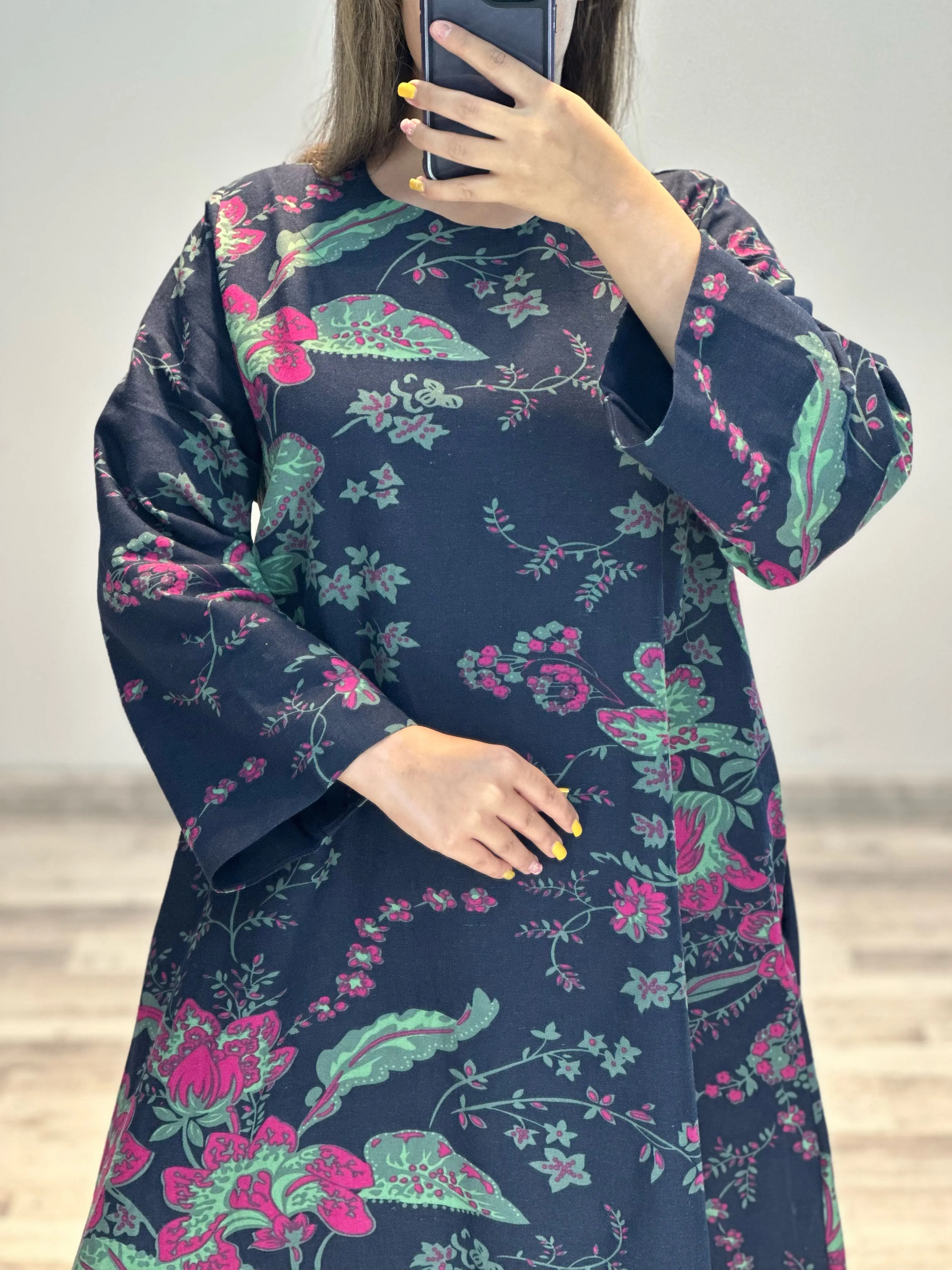 مانتو لینن طرحدار بهار کد 780