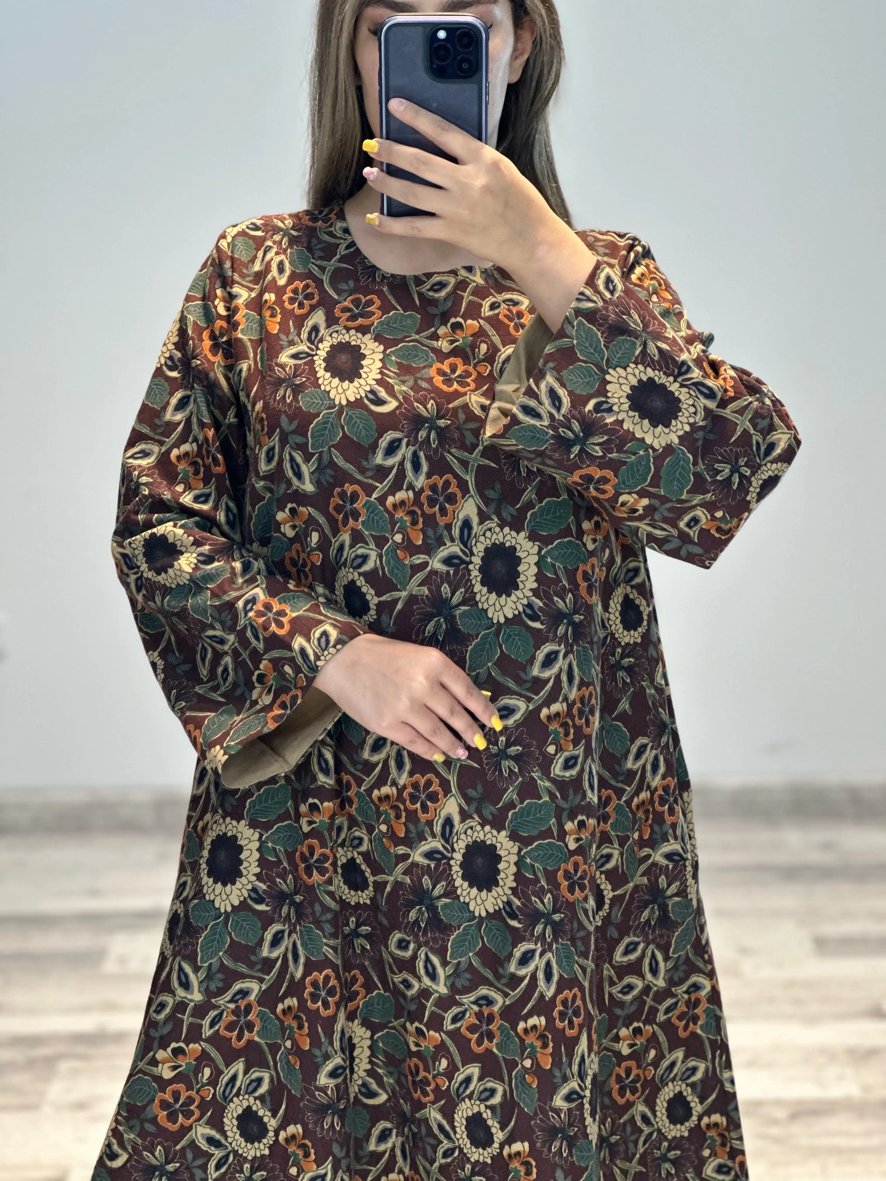 مانتو لینن طرحدار بهار کد 780