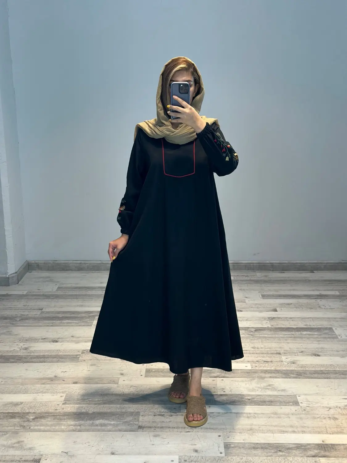 کفتان آستین گلدوزی مینا (کد 844)