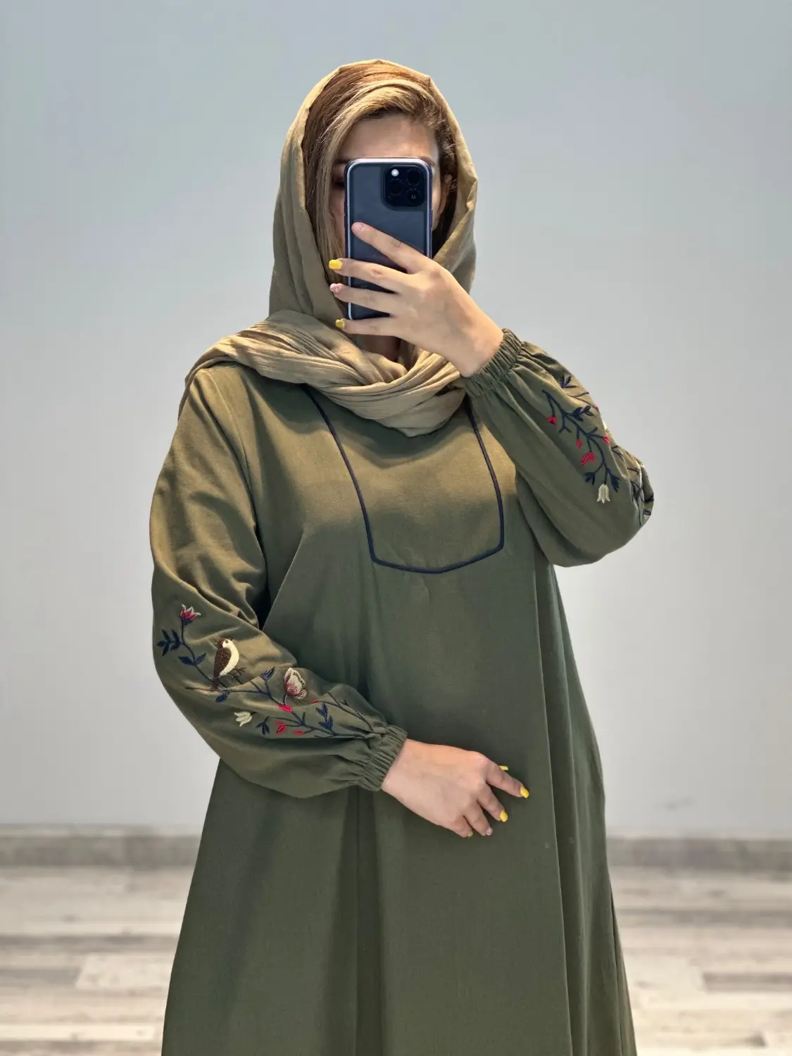 کفتان آستین گلدوزی مینا (کد 844)