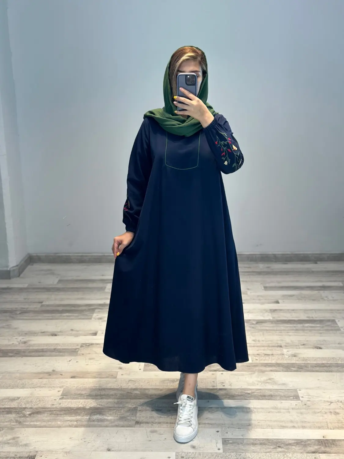 کفتان آستین گلدوزی مینا (کد 844)