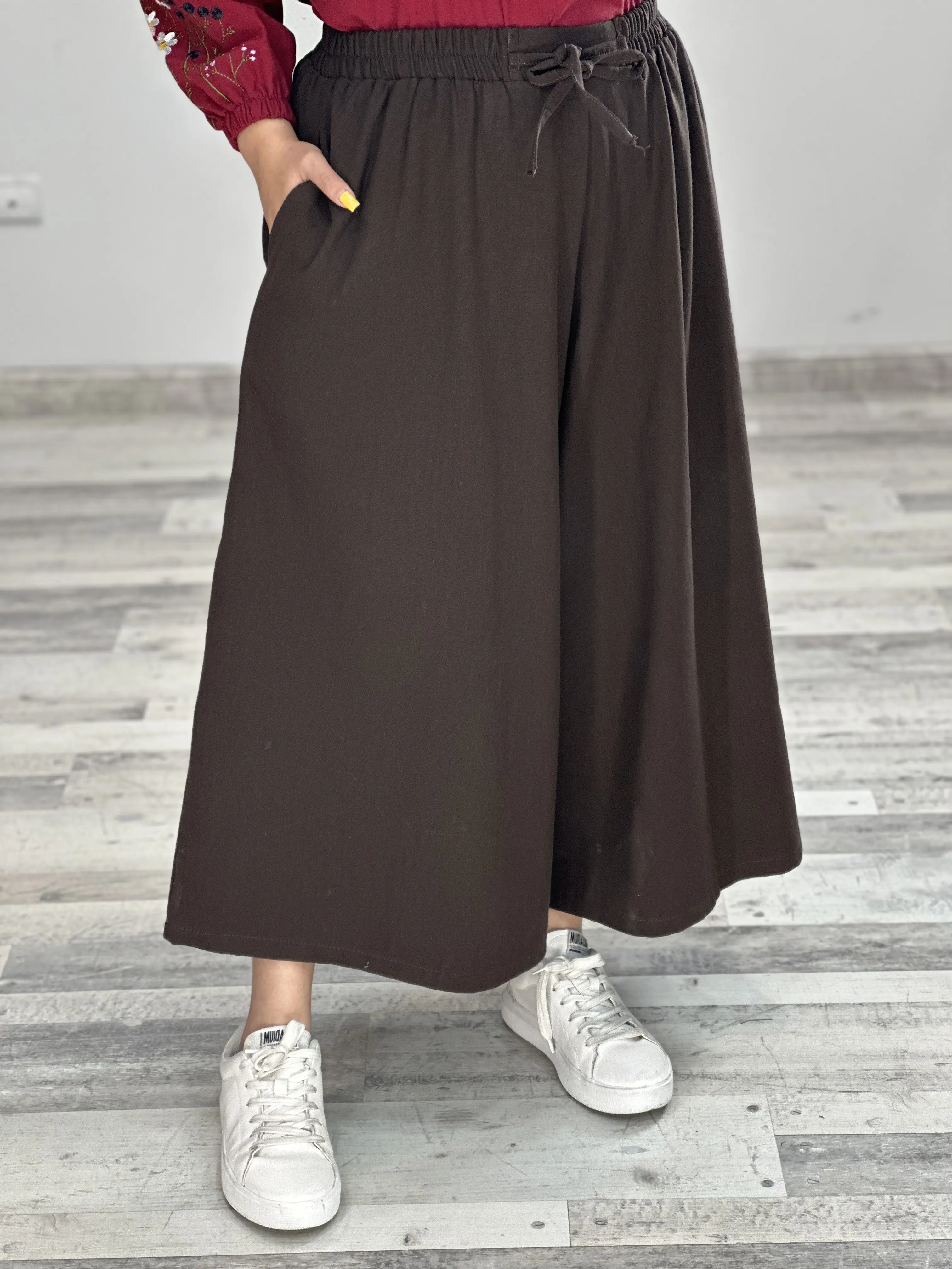 شلوار لینن بگ کد 855