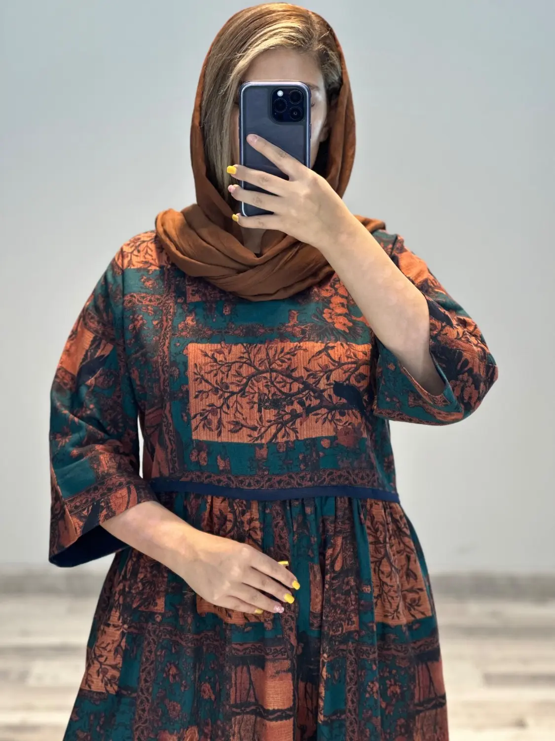 پیراهن مانتویی سارینا