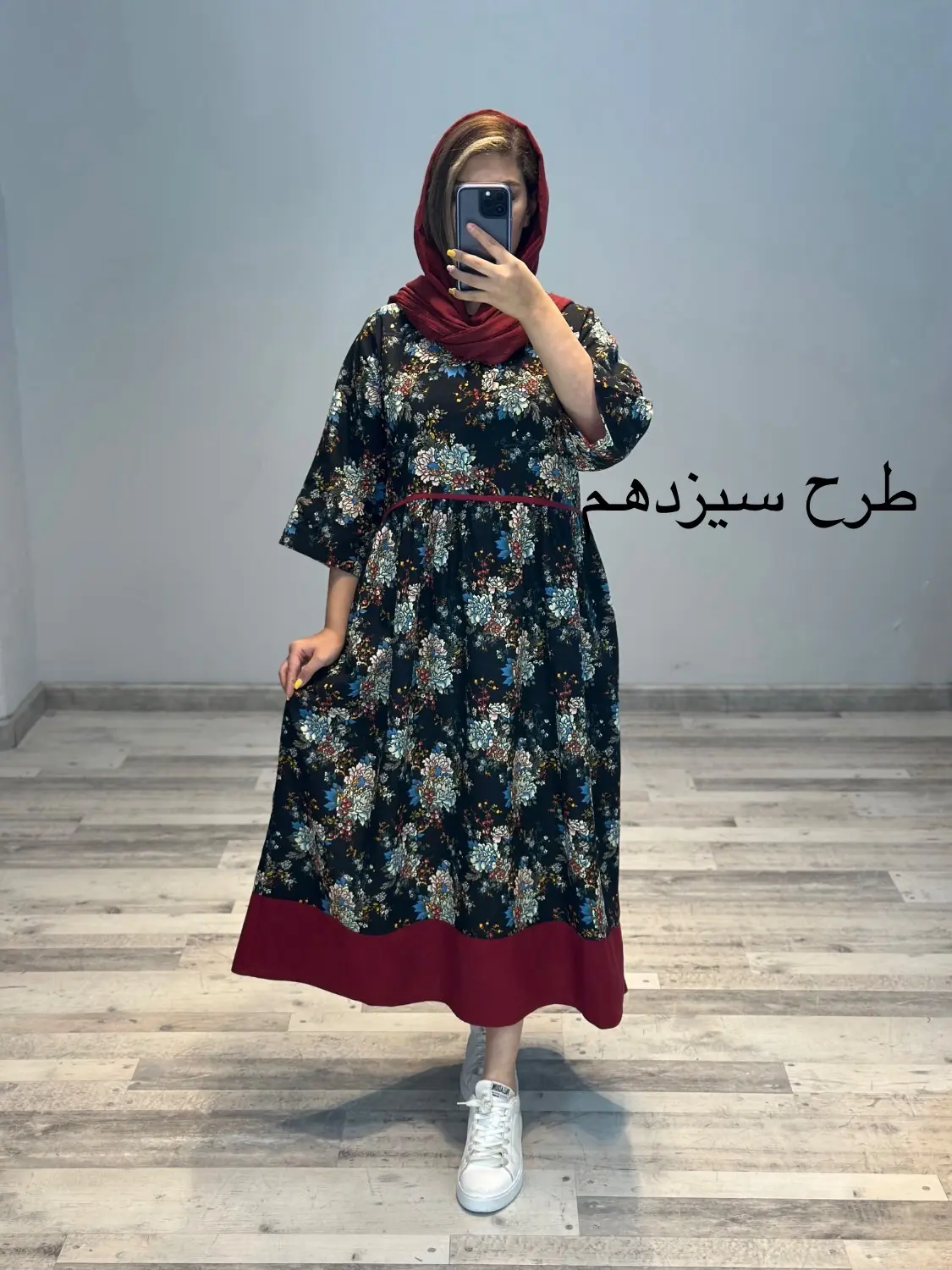 پیراهن مانتویی سارینا