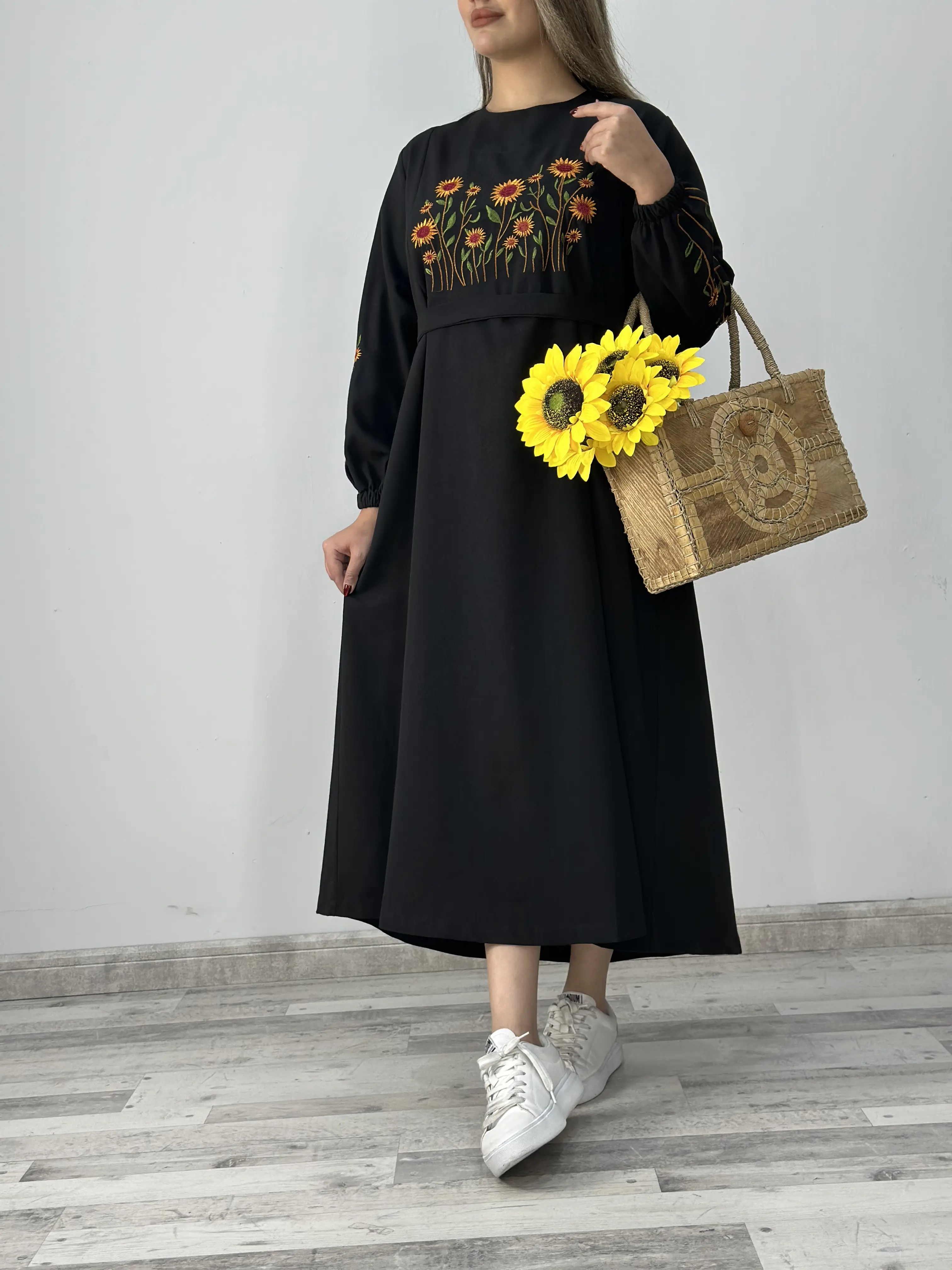 کفتان لینن آفتابگردان کد 860