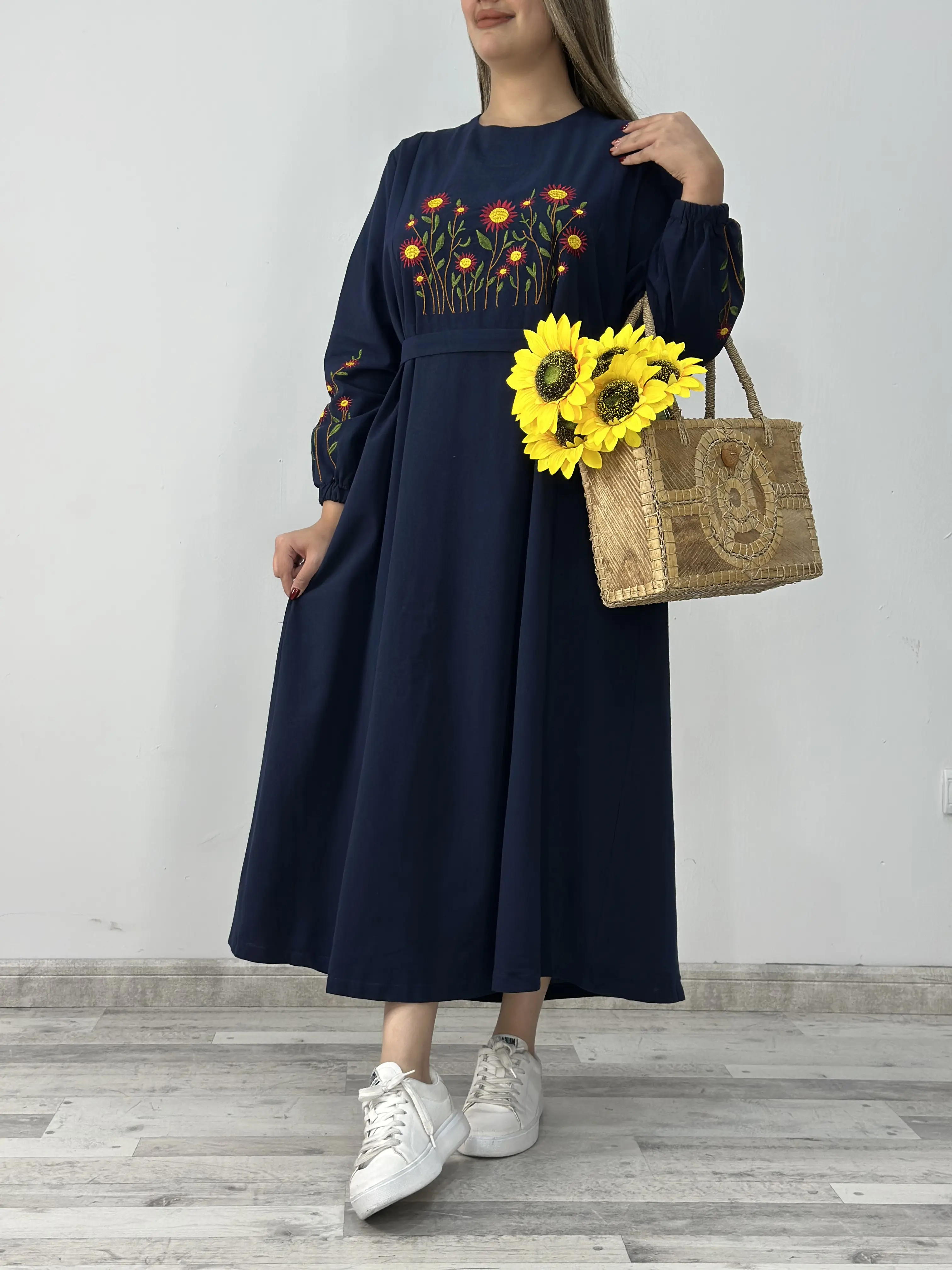 کفتان لینن آفتابگردان کد 860