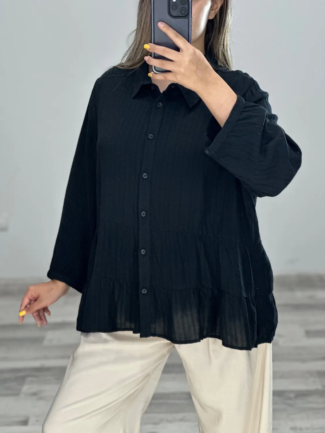 بلوز سه پر نخی کد 856