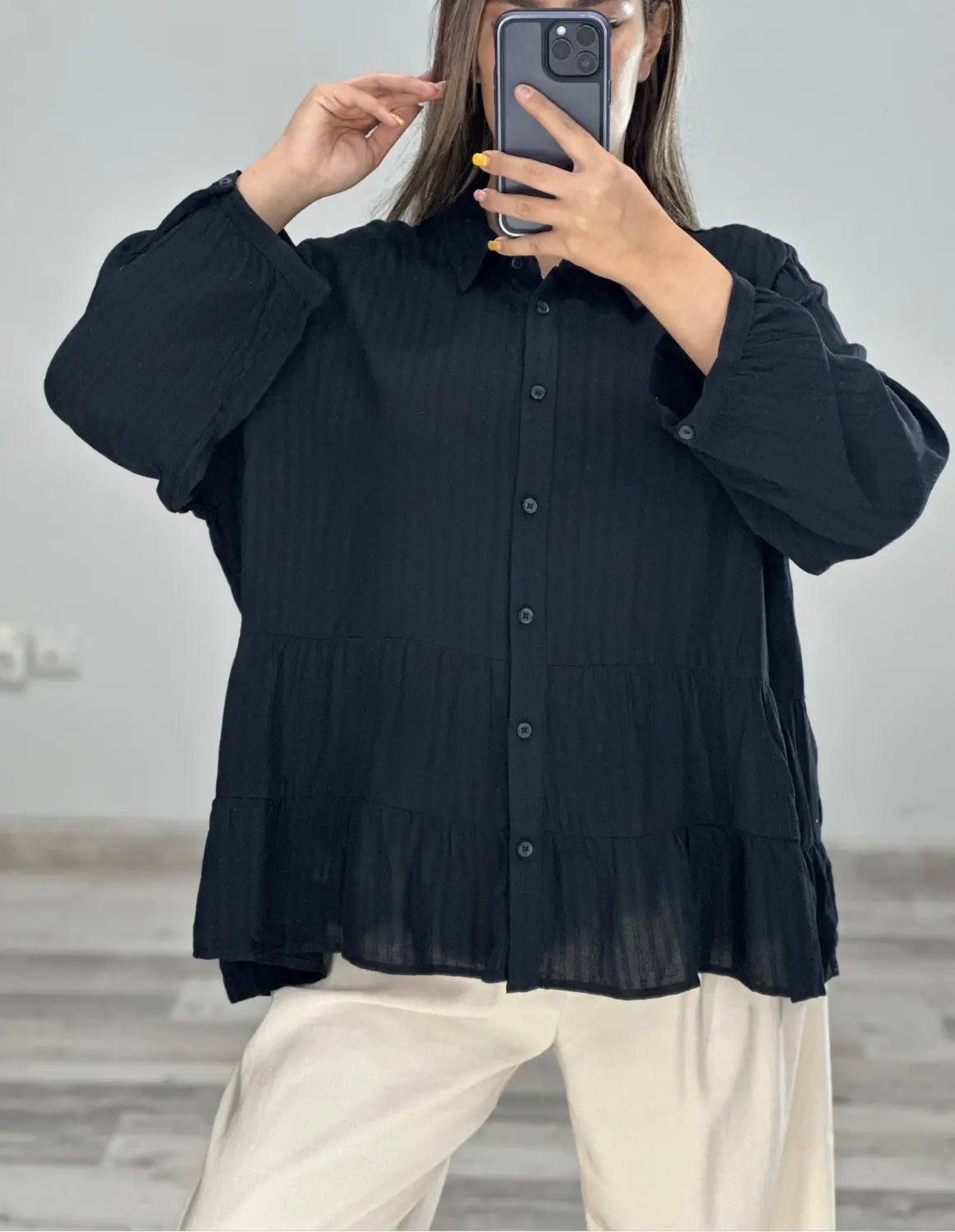 بلوز سه پر نخی کد 856