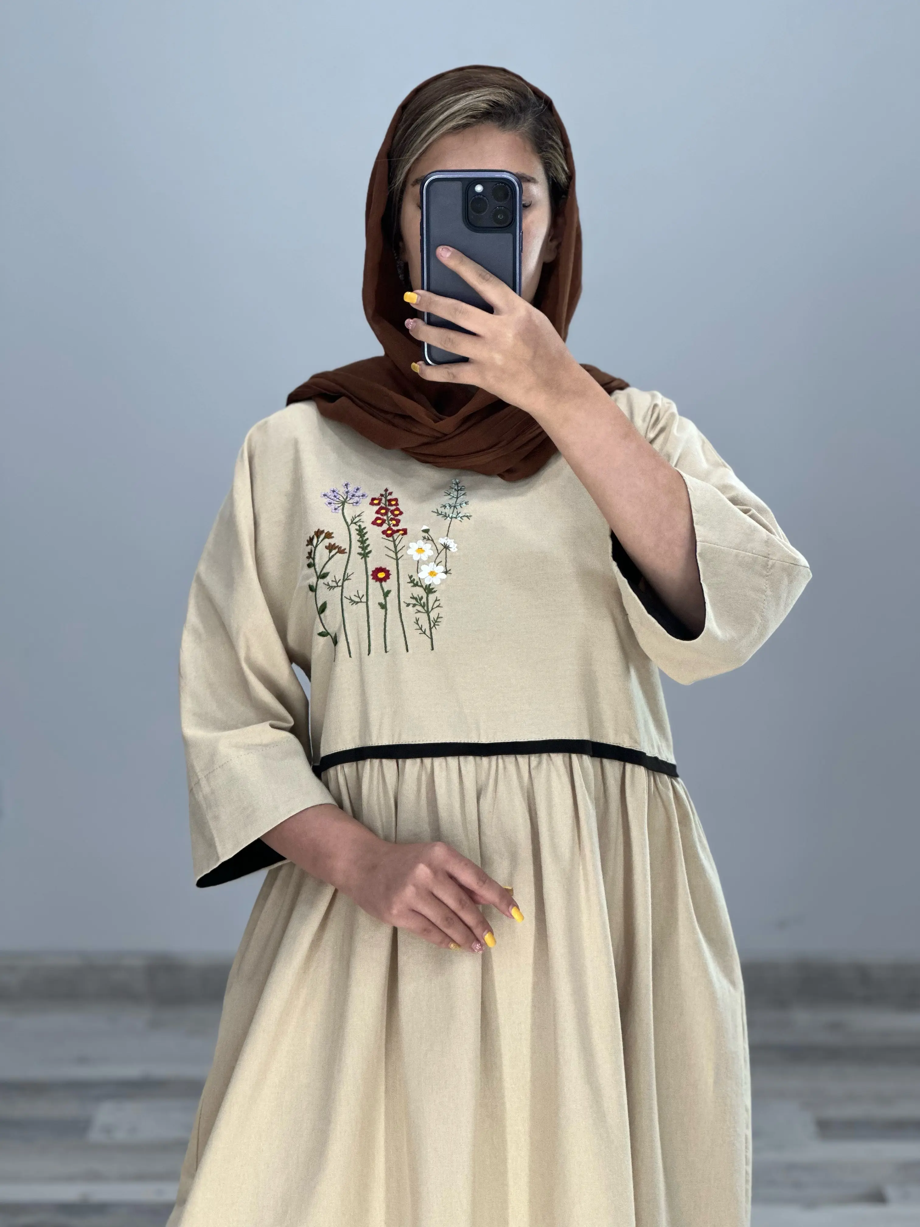 کفتان لینن سایه گل کد 858