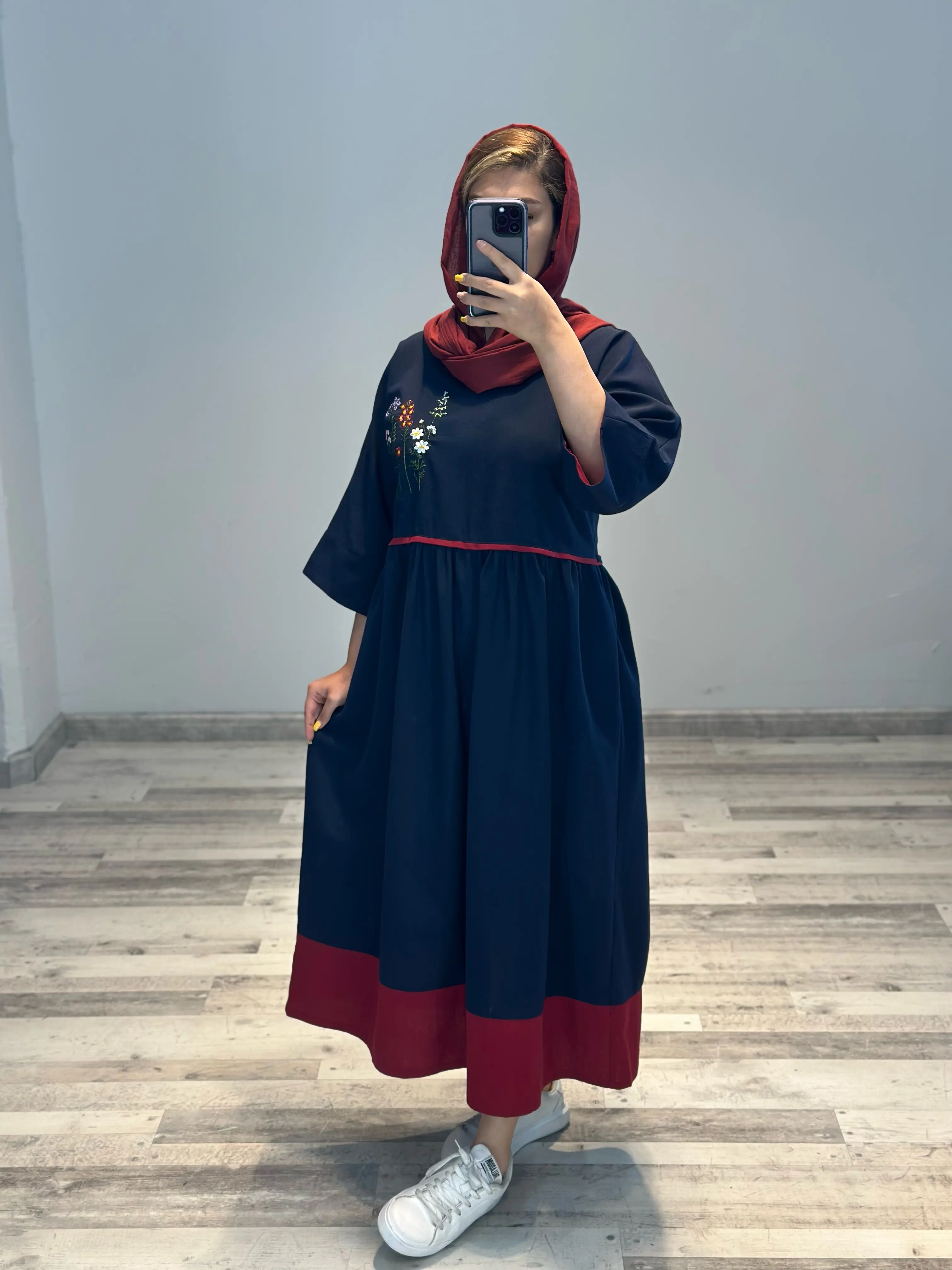 کفتان لینن سایه گل کد 858