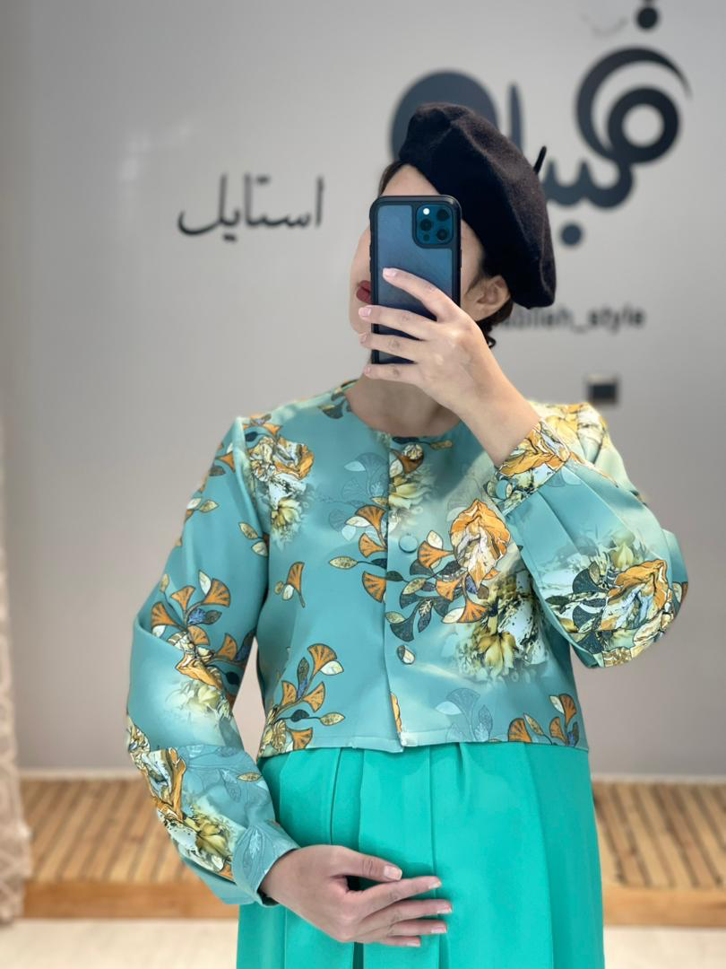 ست کت و سارافون کرپ (کد 566)