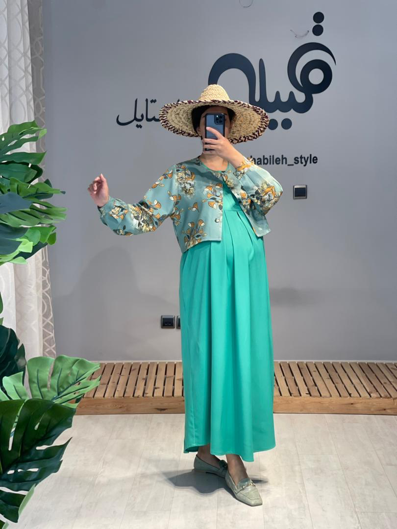 ست کت و سارافون کرپ (کد 566)