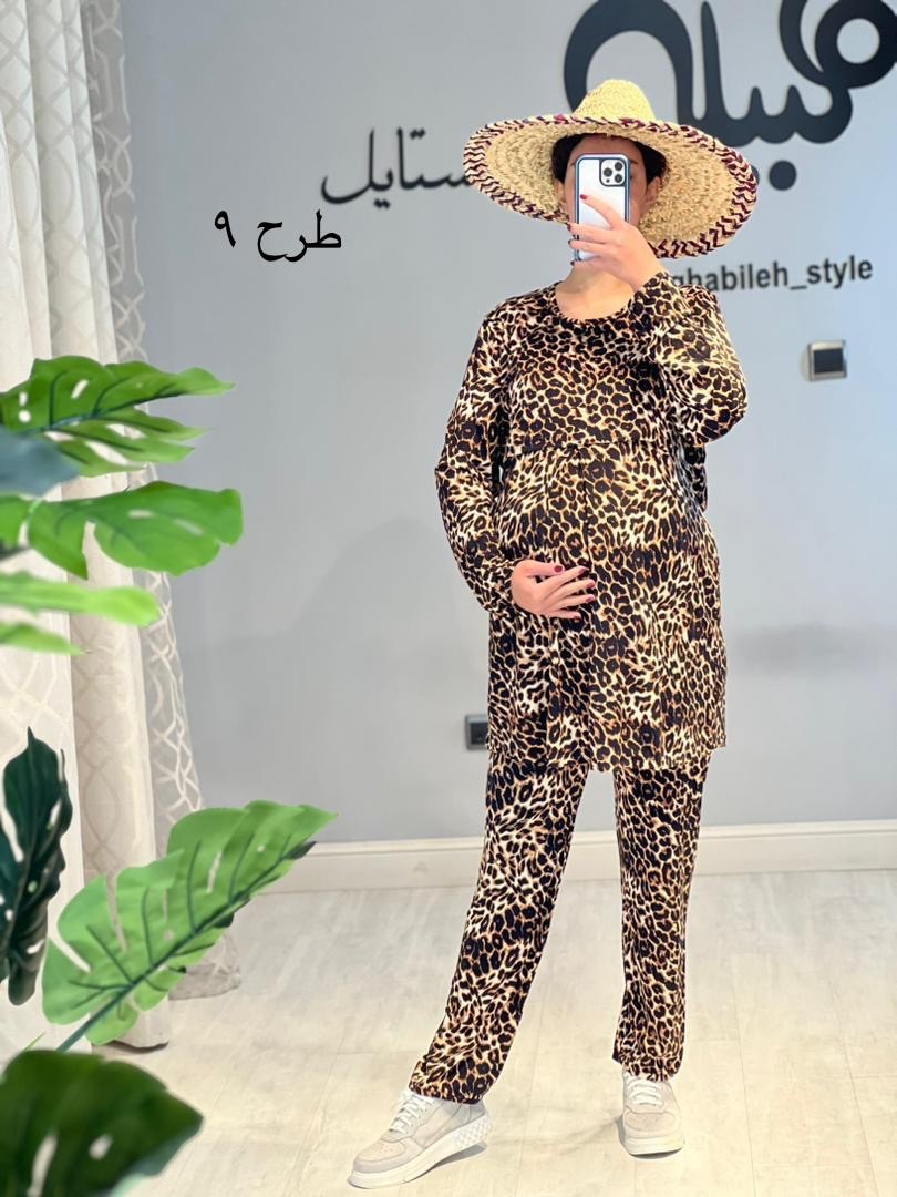 ست بلوز شلوار بارداری و شیردهی ویسکوز ( کد 557)