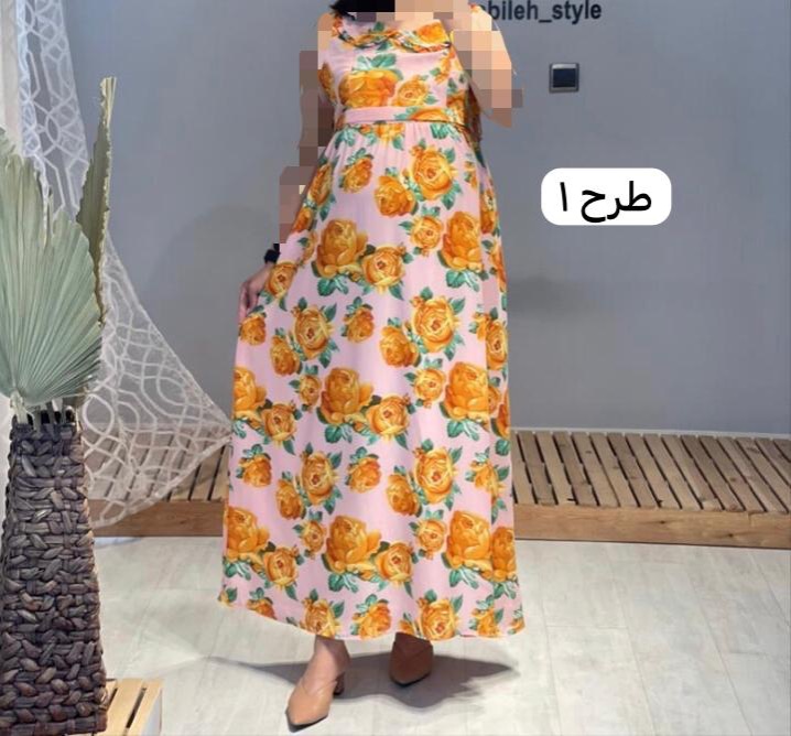 سارافون بارداری و شیردهی حریر آستردار (کد 539)