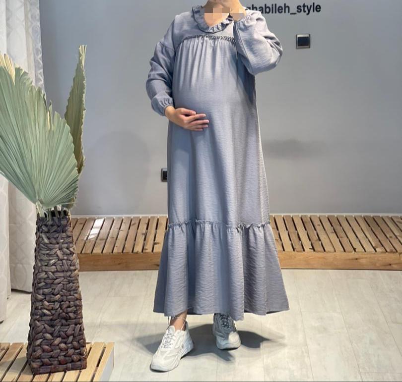 مانتو بلند بارداری کرسپو(کد 502)
