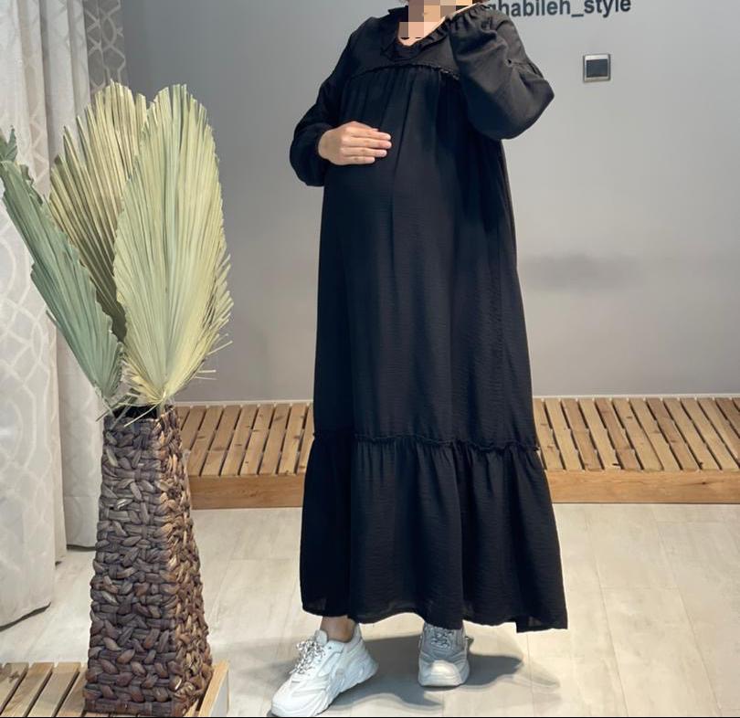 مانتو بلند بارداری کرسپو(کد 502)