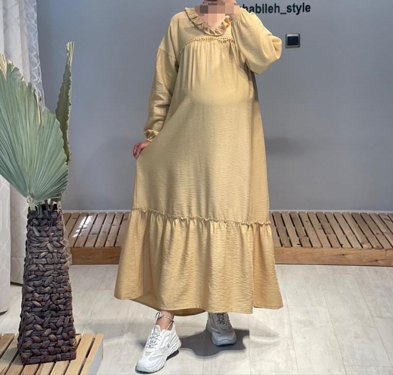 مانتو بلند بارداری کرسپو(کد 502)