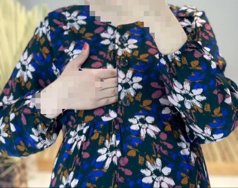 پیراهن نخی بارداری و شیردهی (کد 470)