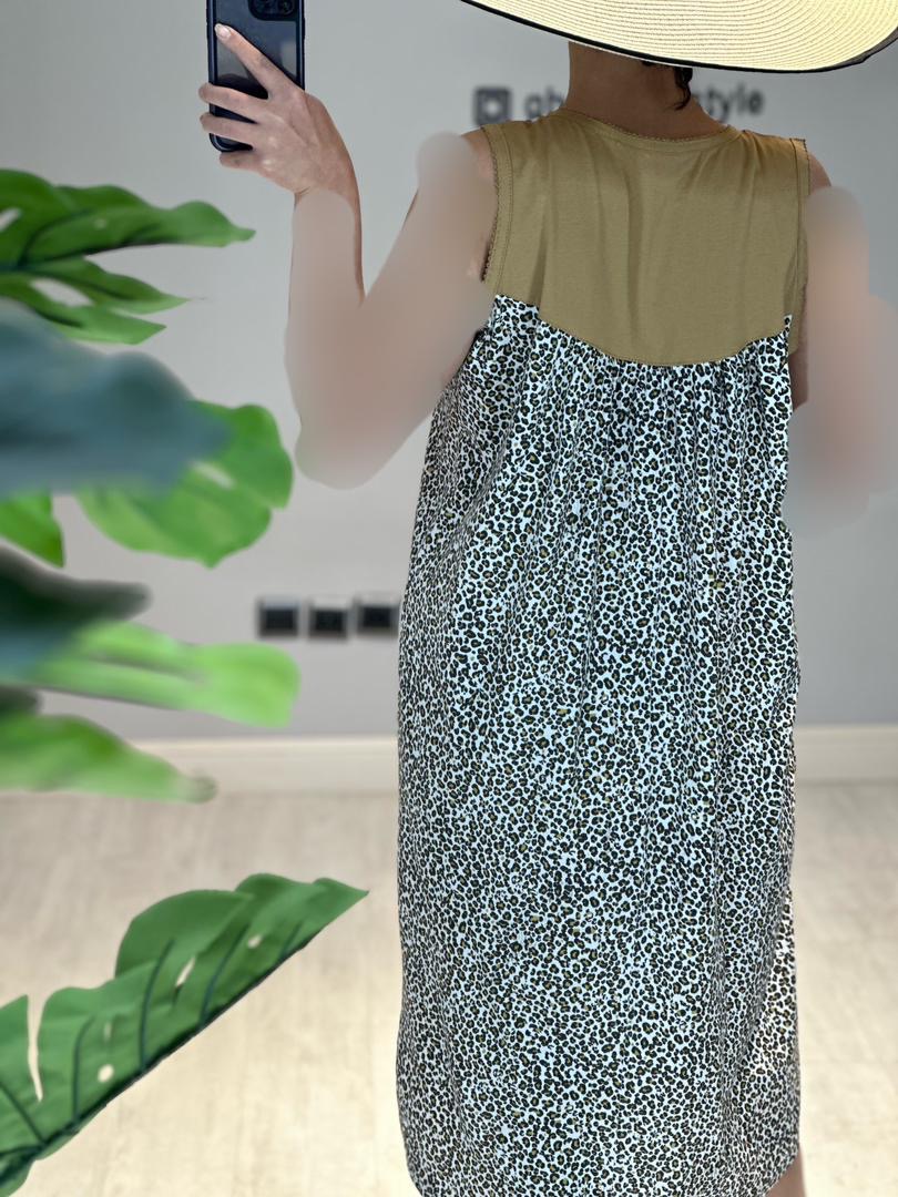 پیراهن بارداری پلنگی(کد 543)