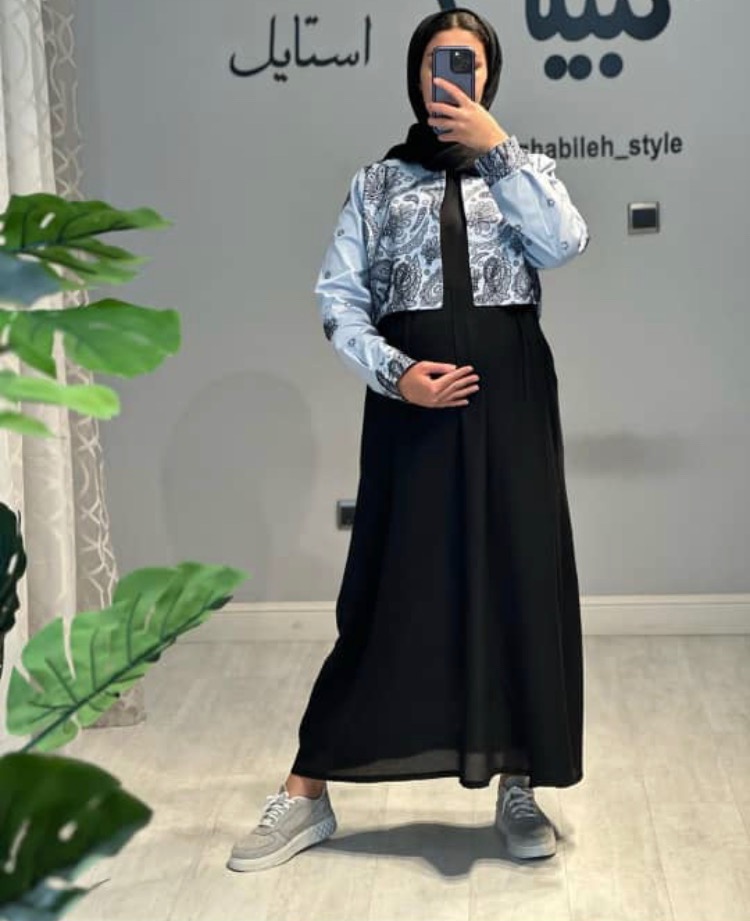 ست کت و سارافون کرپ نخ ( کد 617)