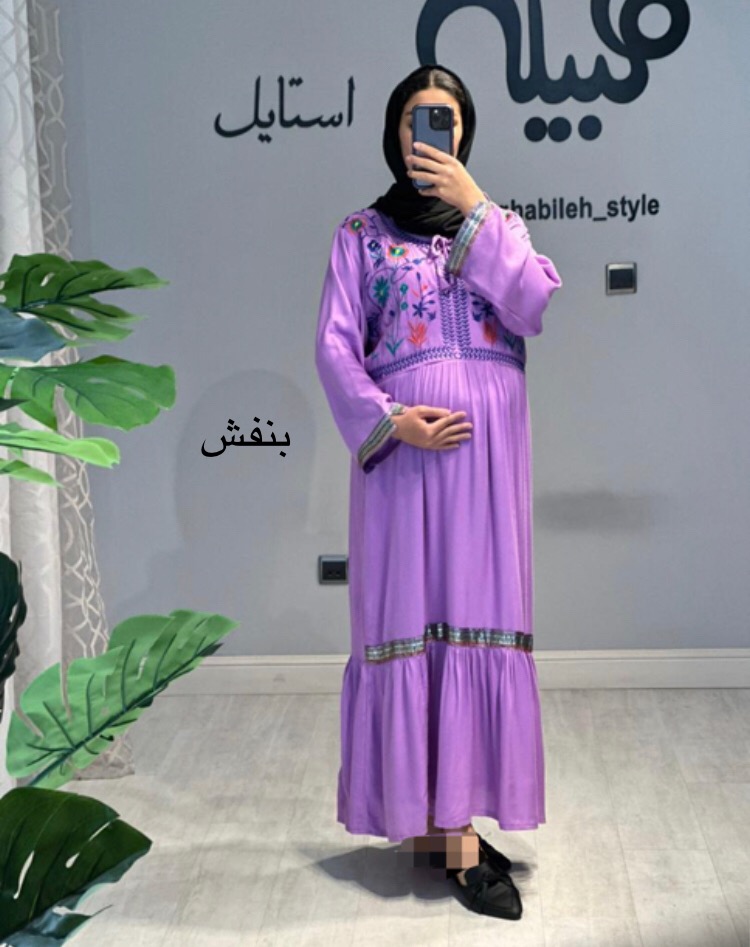 پیراهن دریا گلدوزی شده(کد 529)