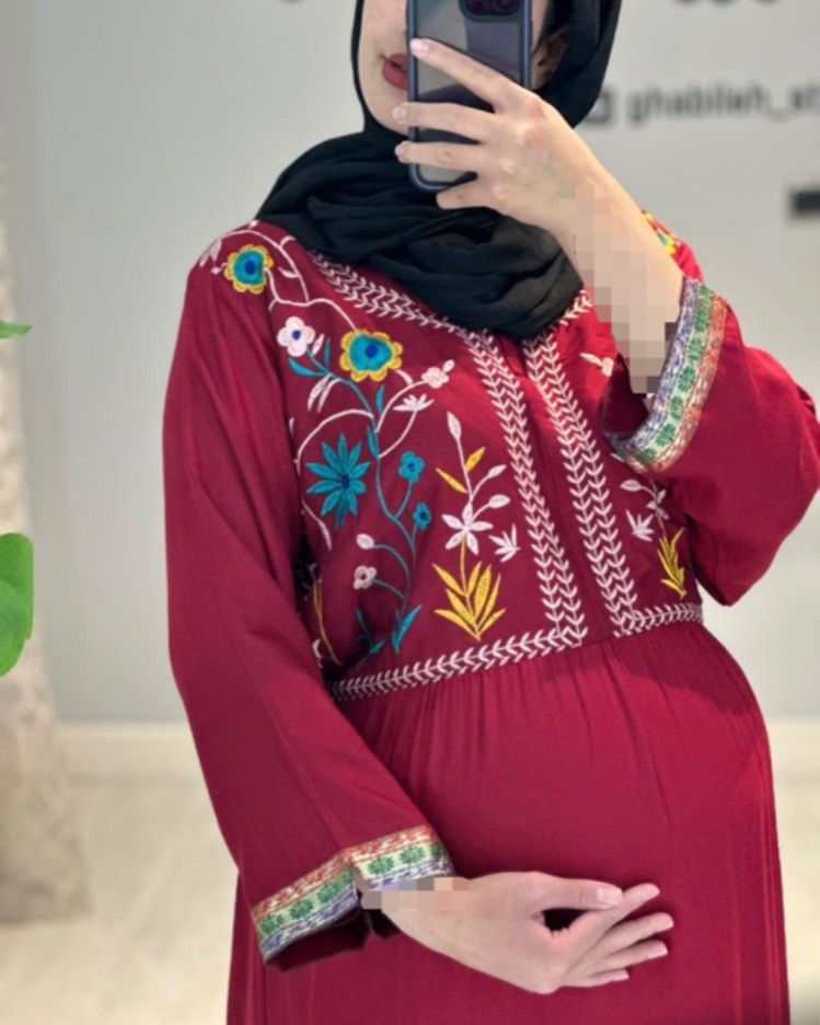 پیراهن دریا گلدوزی شده(کد 529)