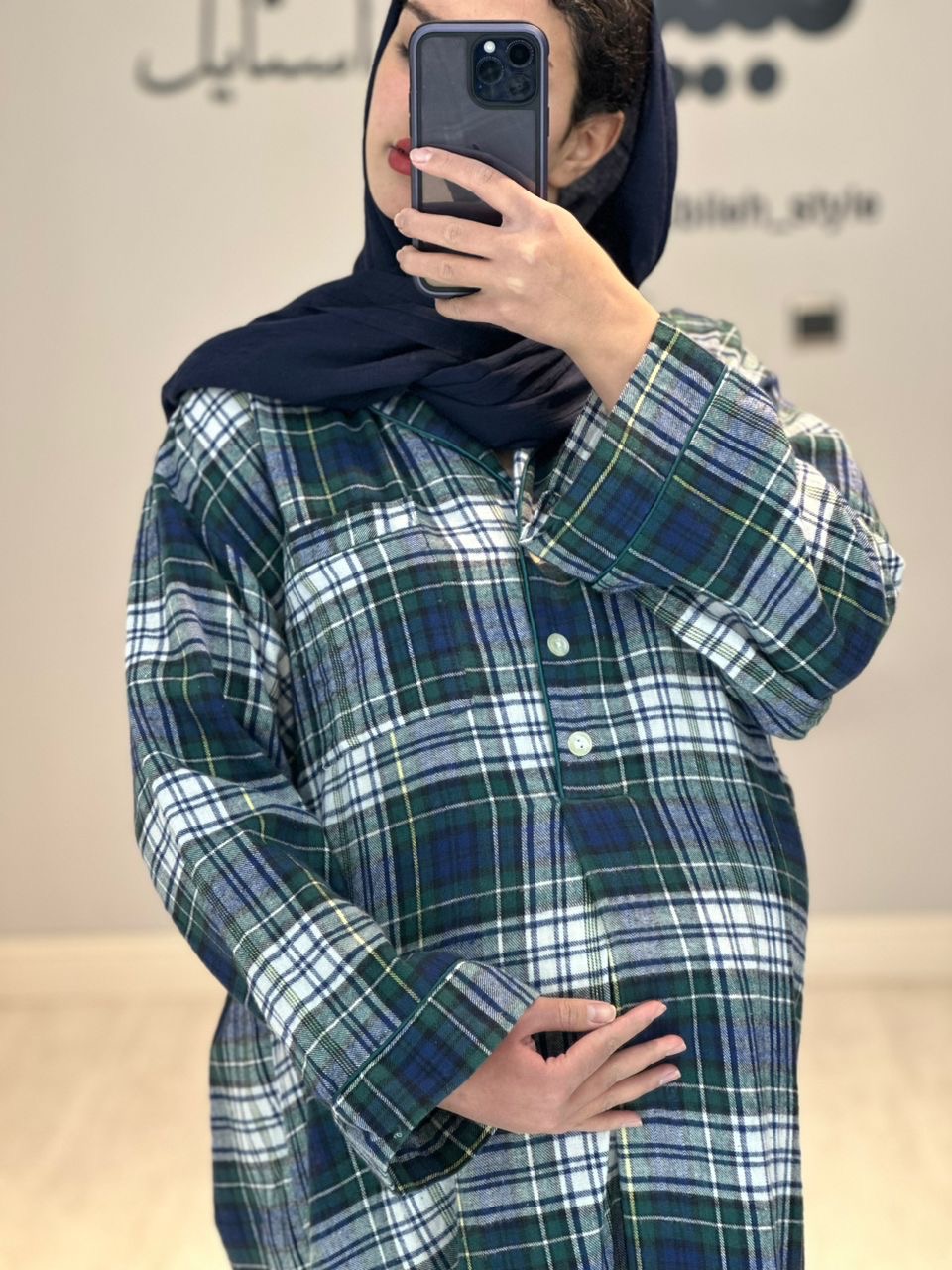 مانتو بارداری و شیردهی لینن(کد 614)