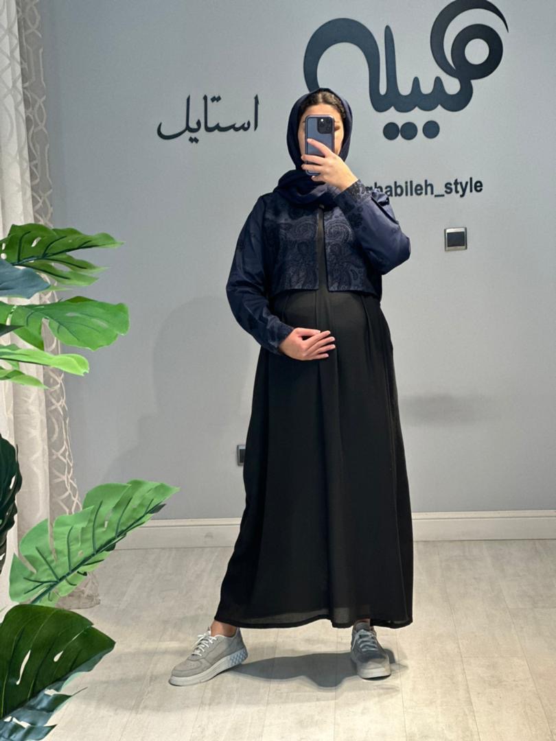ست کت و سارافون کرپ نخ ( کد 617)