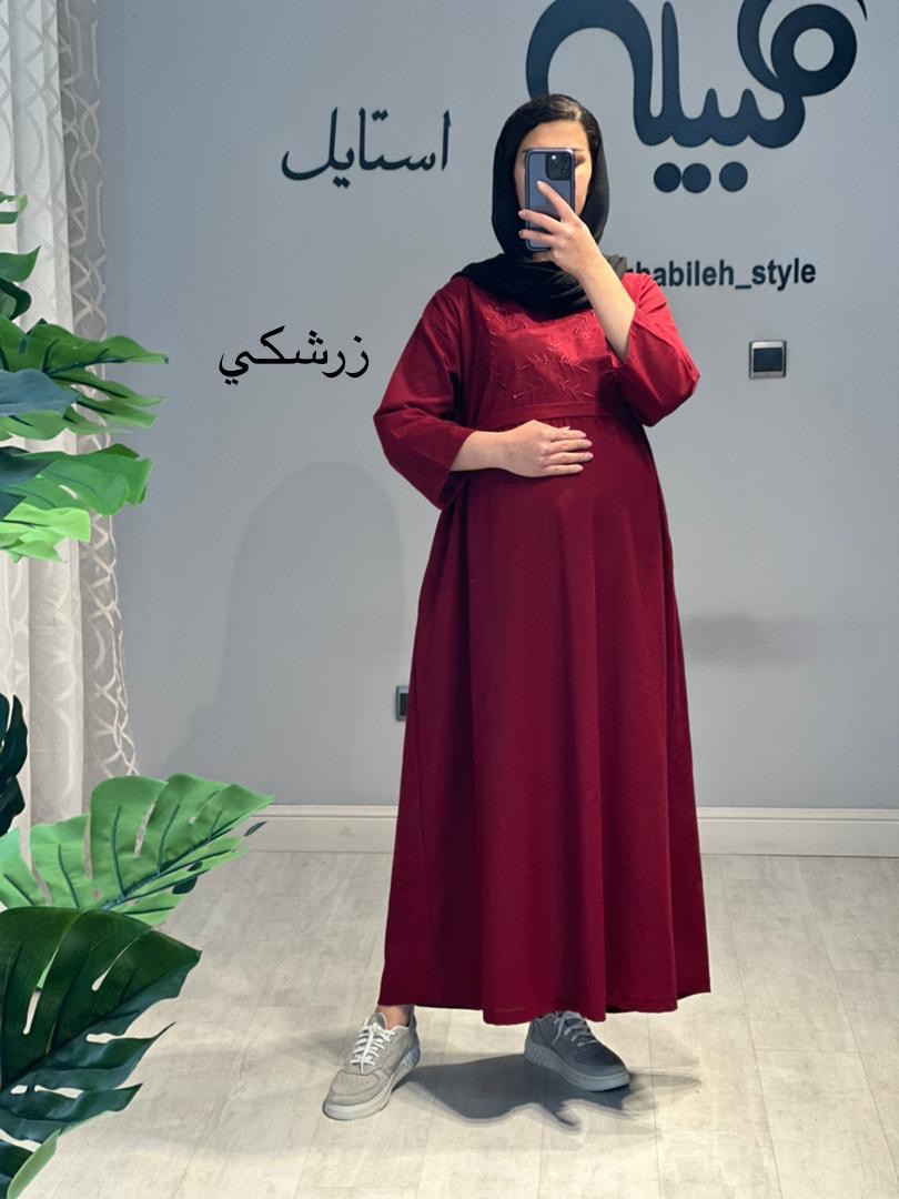 مانتو بارداری لینن(کد 620)