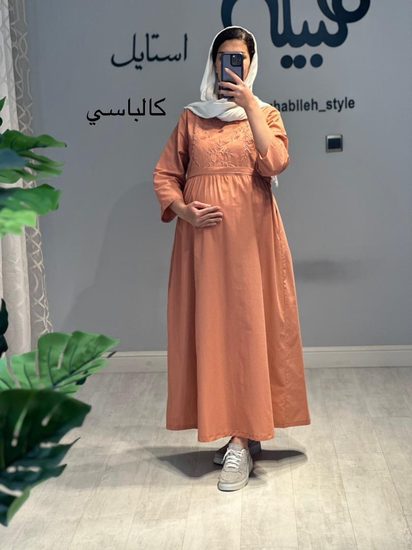 مانتو بارداری لینن(کد 620)