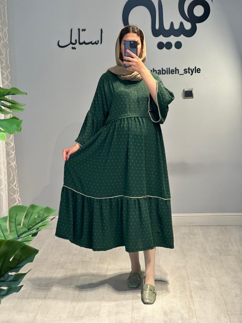 مانتو بارداری و شیردهی اشکی مغزی دوزی(کد 623)