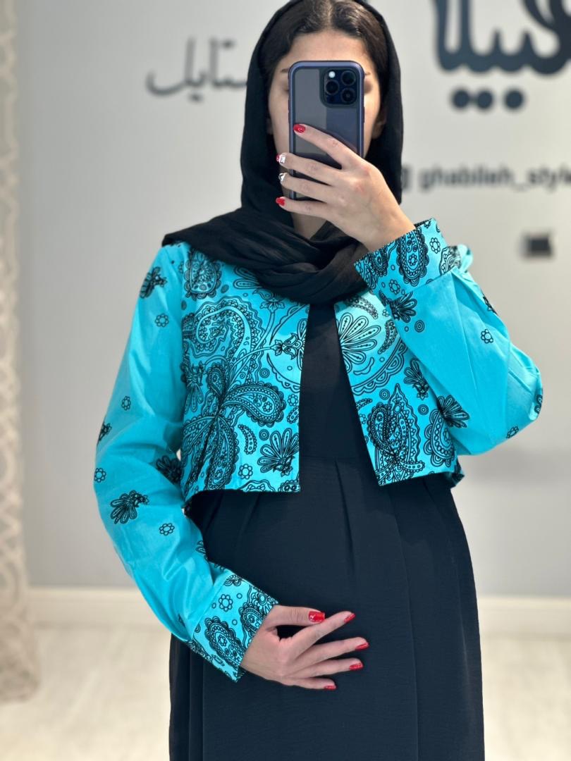 ست کت و سارافون طرح برجسته ابروبادی(کد 638)