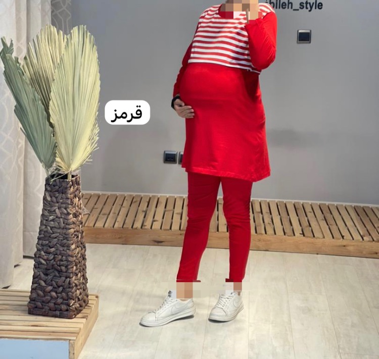 تیشرت تک استین بلند راه راه رنگی ( کد 643)
