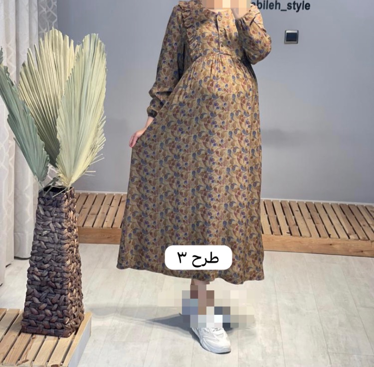 پیراهن نخی بارداری و شیردهی (کد 470)