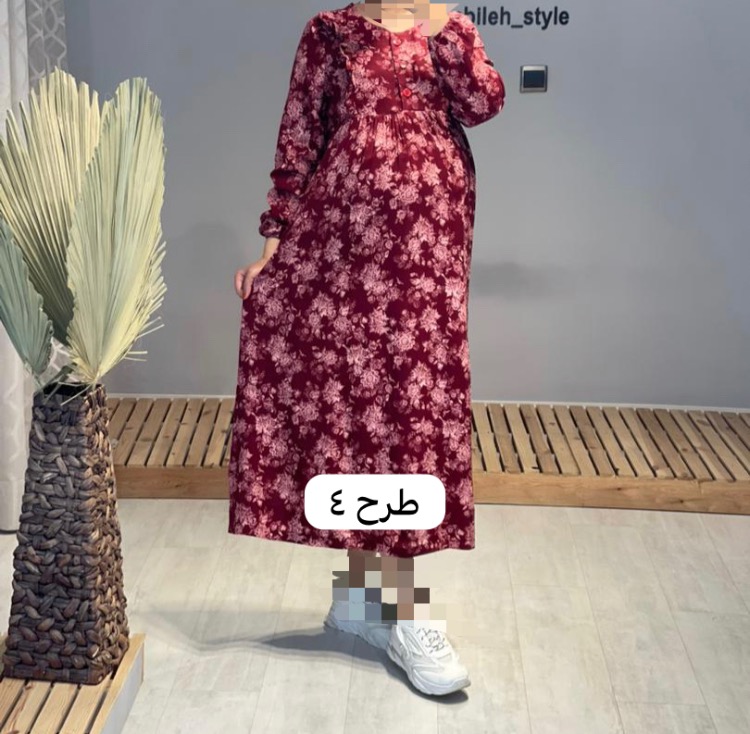 پیراهن نخی بارداری و شیردهی (کد 470)