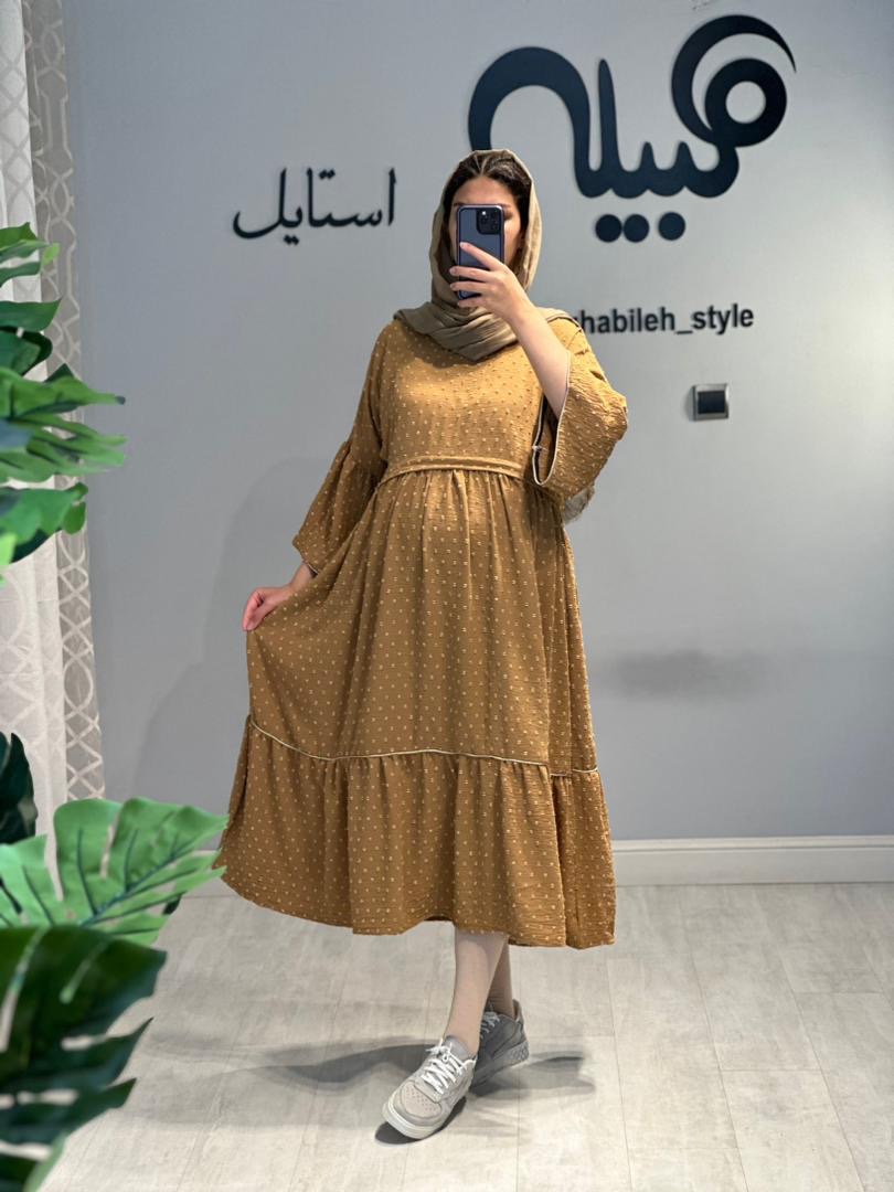 مانتو ابروبادی اشکی مغزی دوزی شده(کد 646)