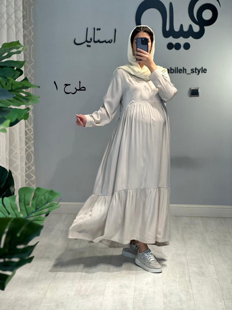 مانتو بارداری و شیردهی ساتن(کد 648)